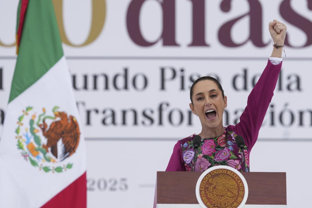 Mexico's President Claudia Sheinbaum