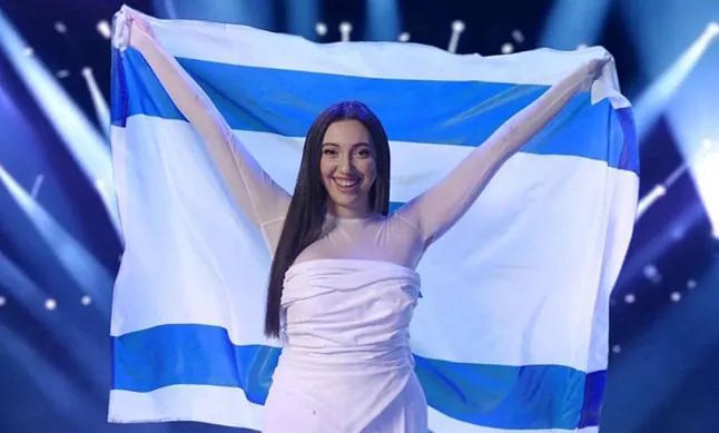 Israeli representative at Eurovision 2025, Yuval Raphael.