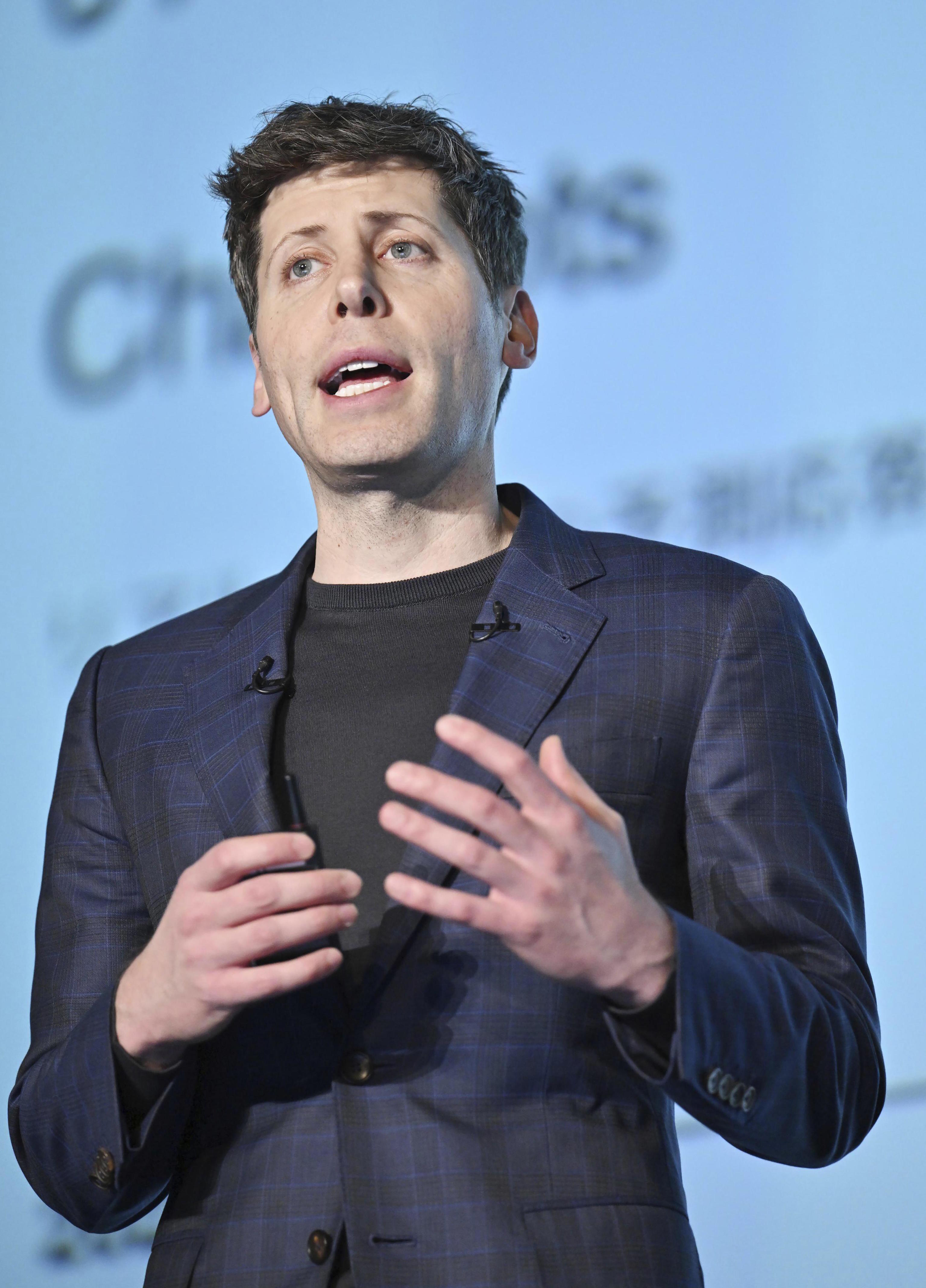 OpenAI Chief Sam Altman.