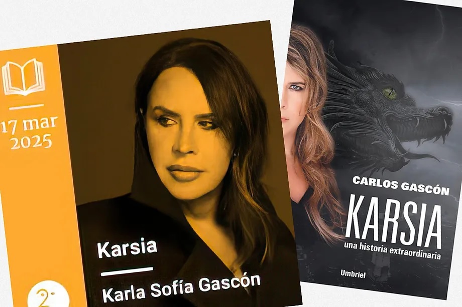 Karla Sofa Gascn's publisher cancels the publication of her next book following the controversy over her messages