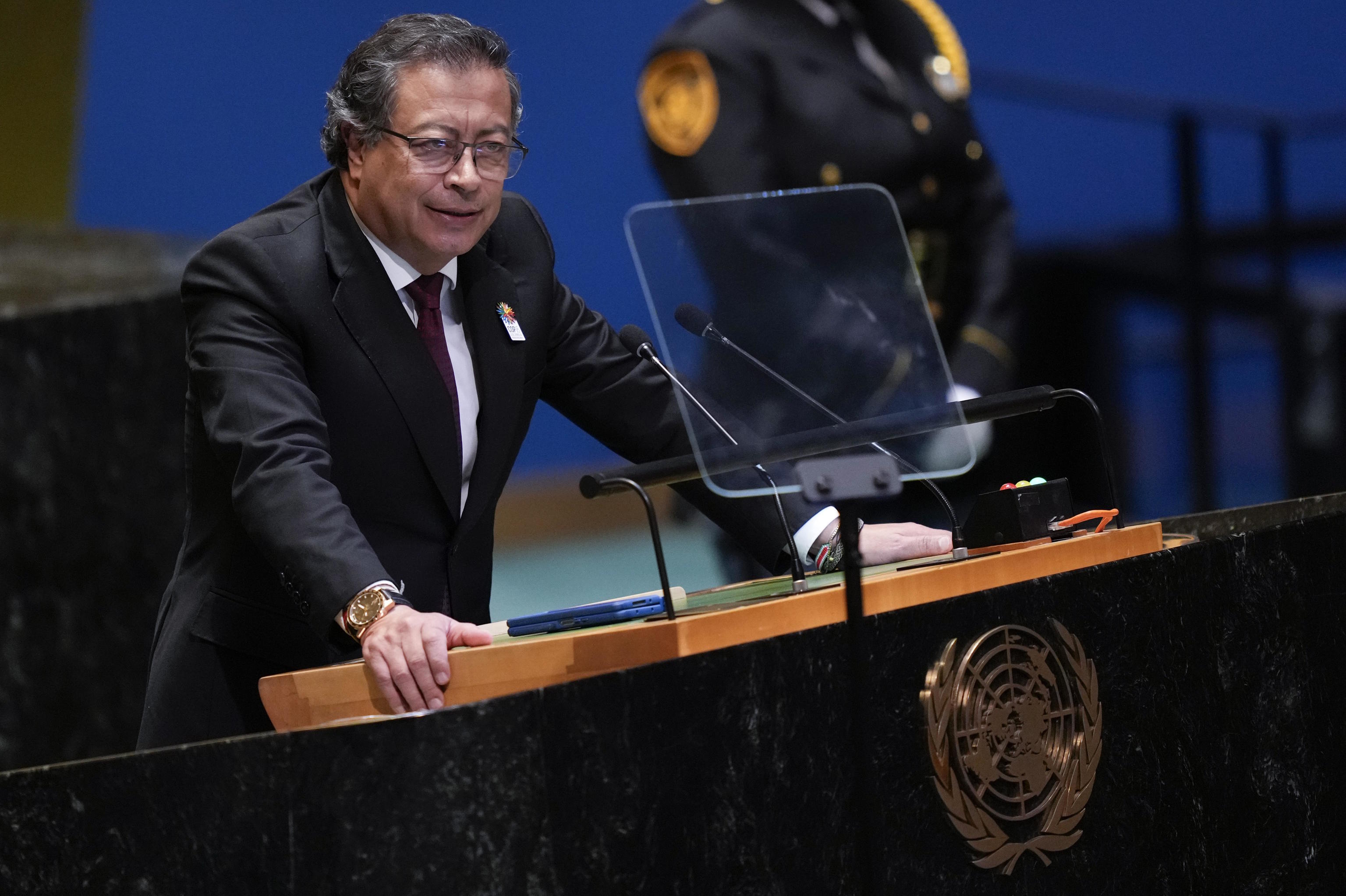 Colombia President's Gustavo Petro.