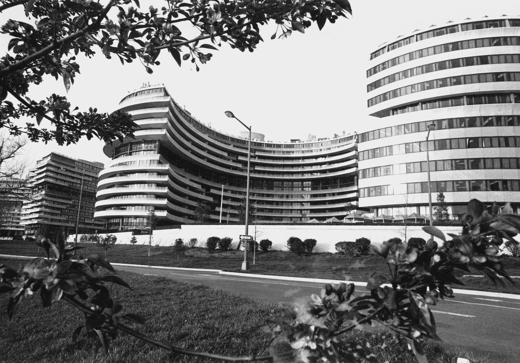 File photo (April 1973) of the Democratic National Committee Office building.