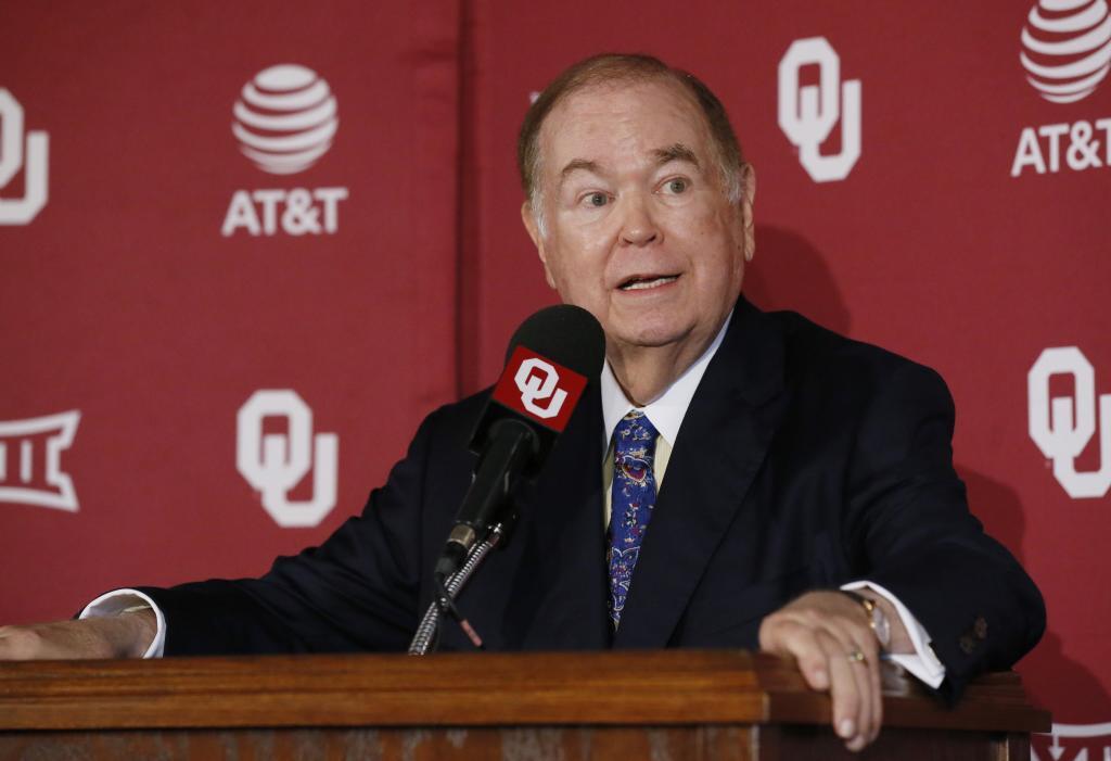 David Boren, president of the University of Oklahoma