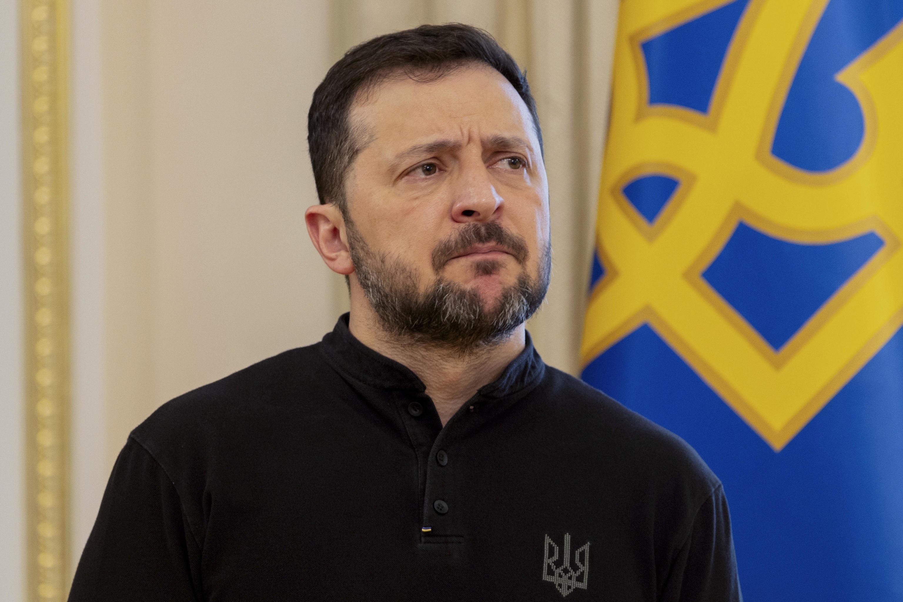 Ukraine's President Volodymyr Zelensky.