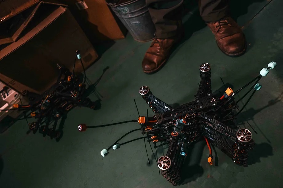 Modified drones ready for combat.