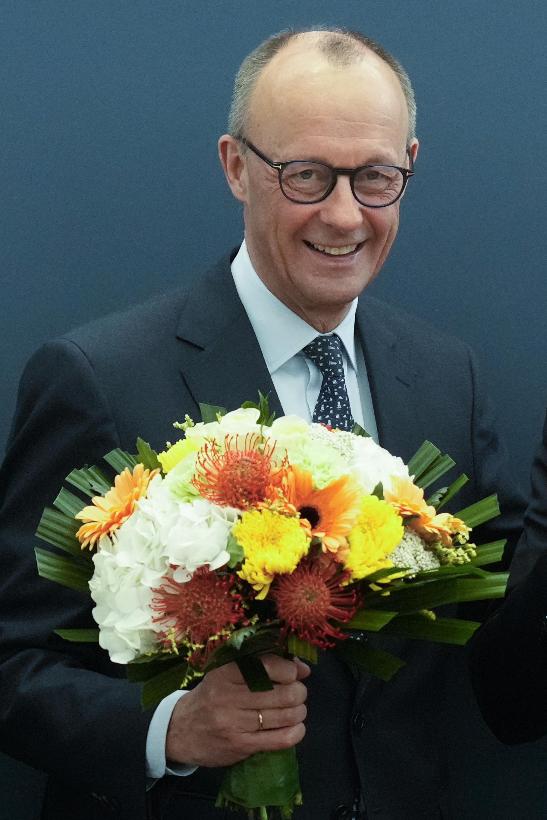 Friedrich Merz leader of the Christian Democratic Union (CDU).