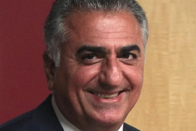 The Crown Prince of Iran, Reza Pahlavi, aspiring to the ancient Peacock Throne.