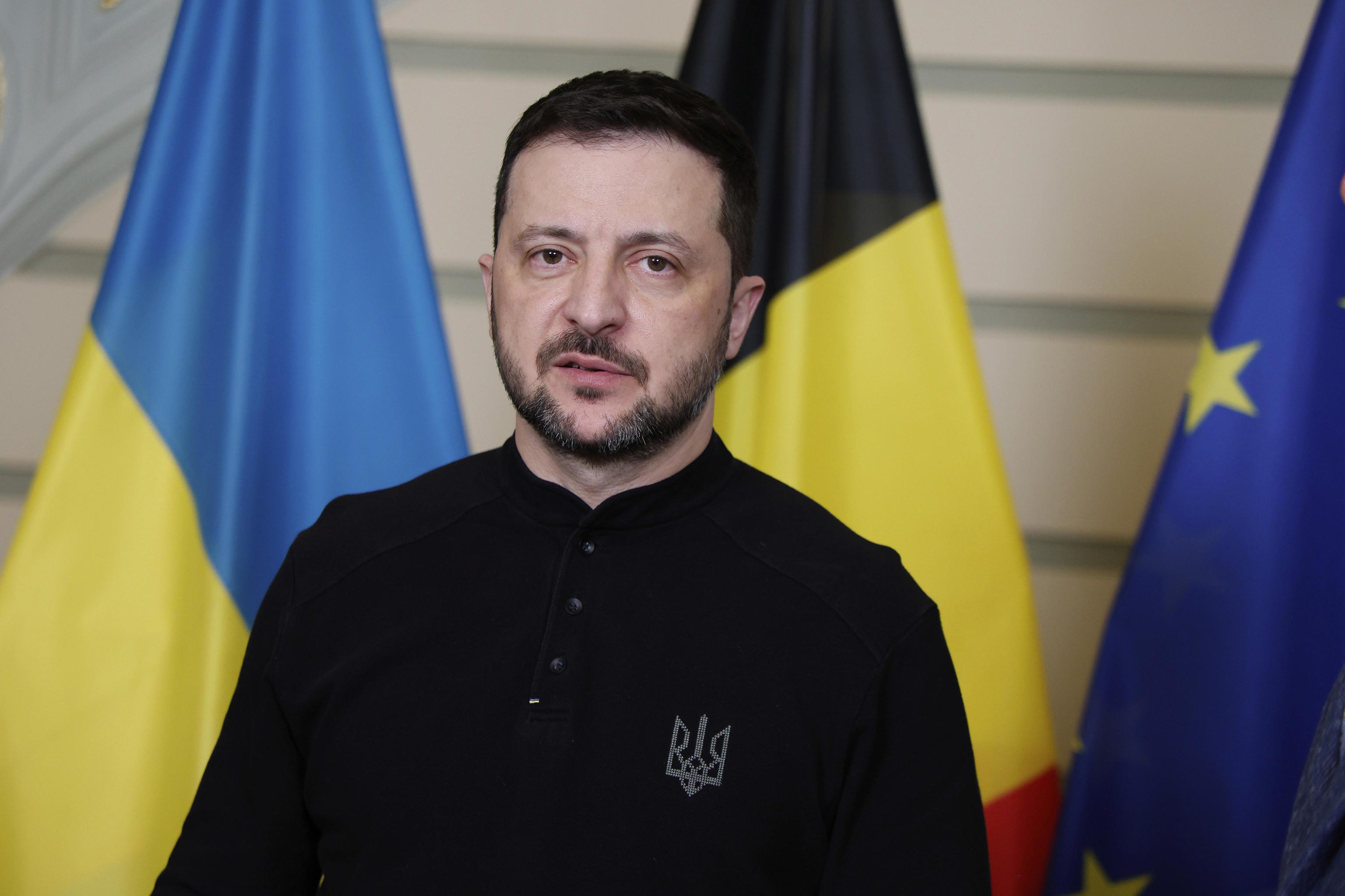 Ukraine's President Volodymyr Zelensky.