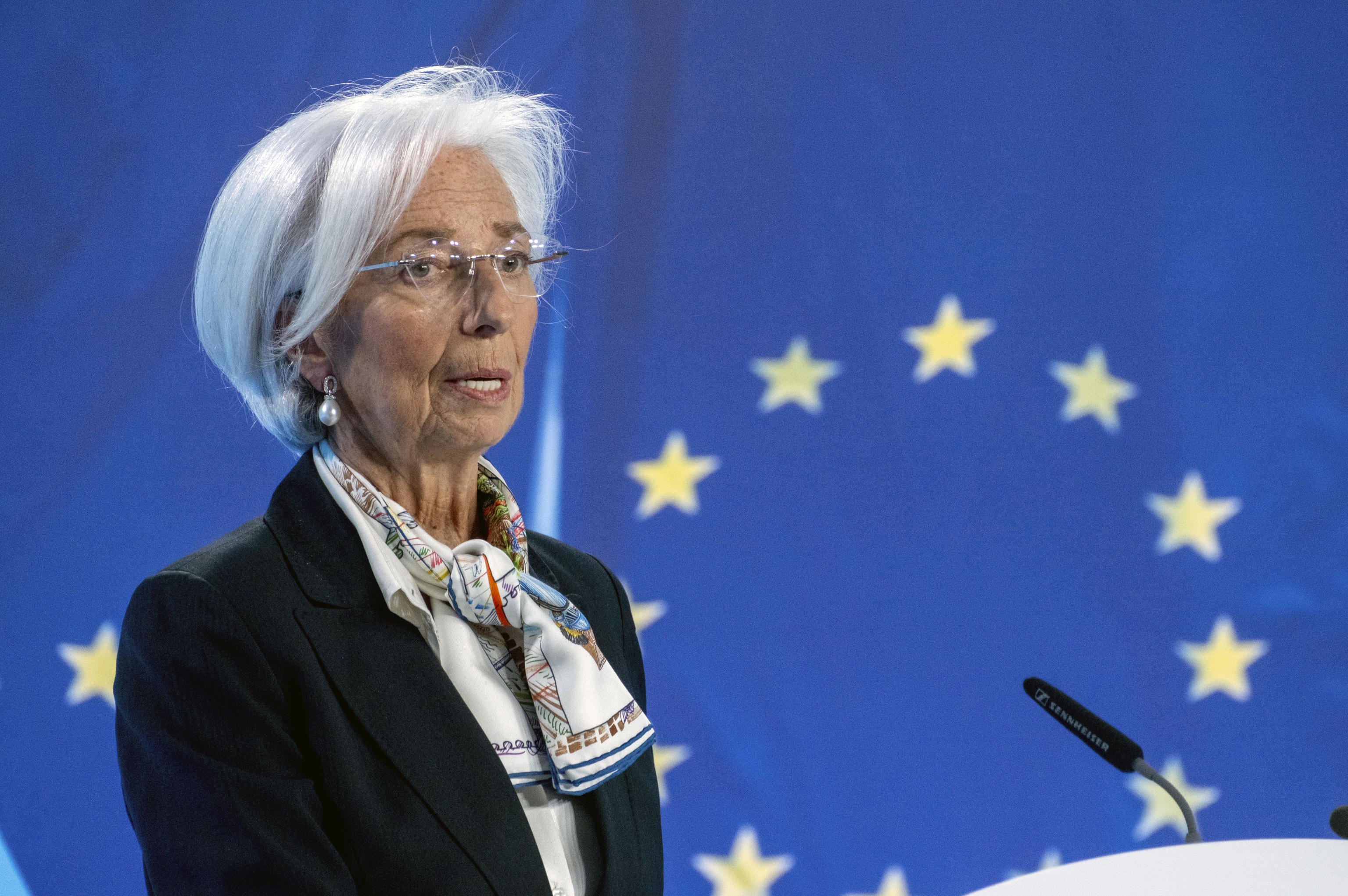 President of European Central Bank Christine Lagarde.