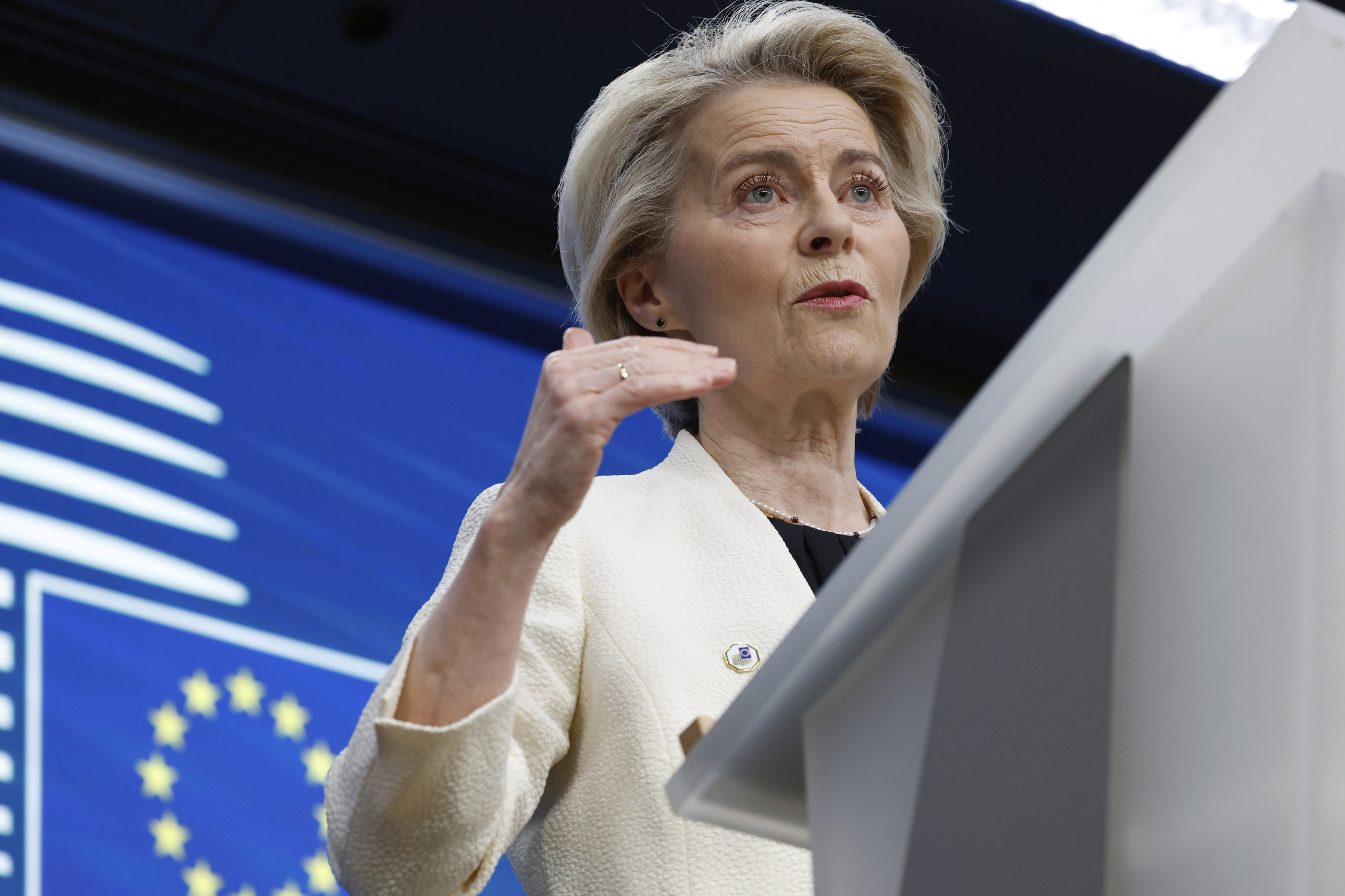 European Commission President Ursula von der Leyen.