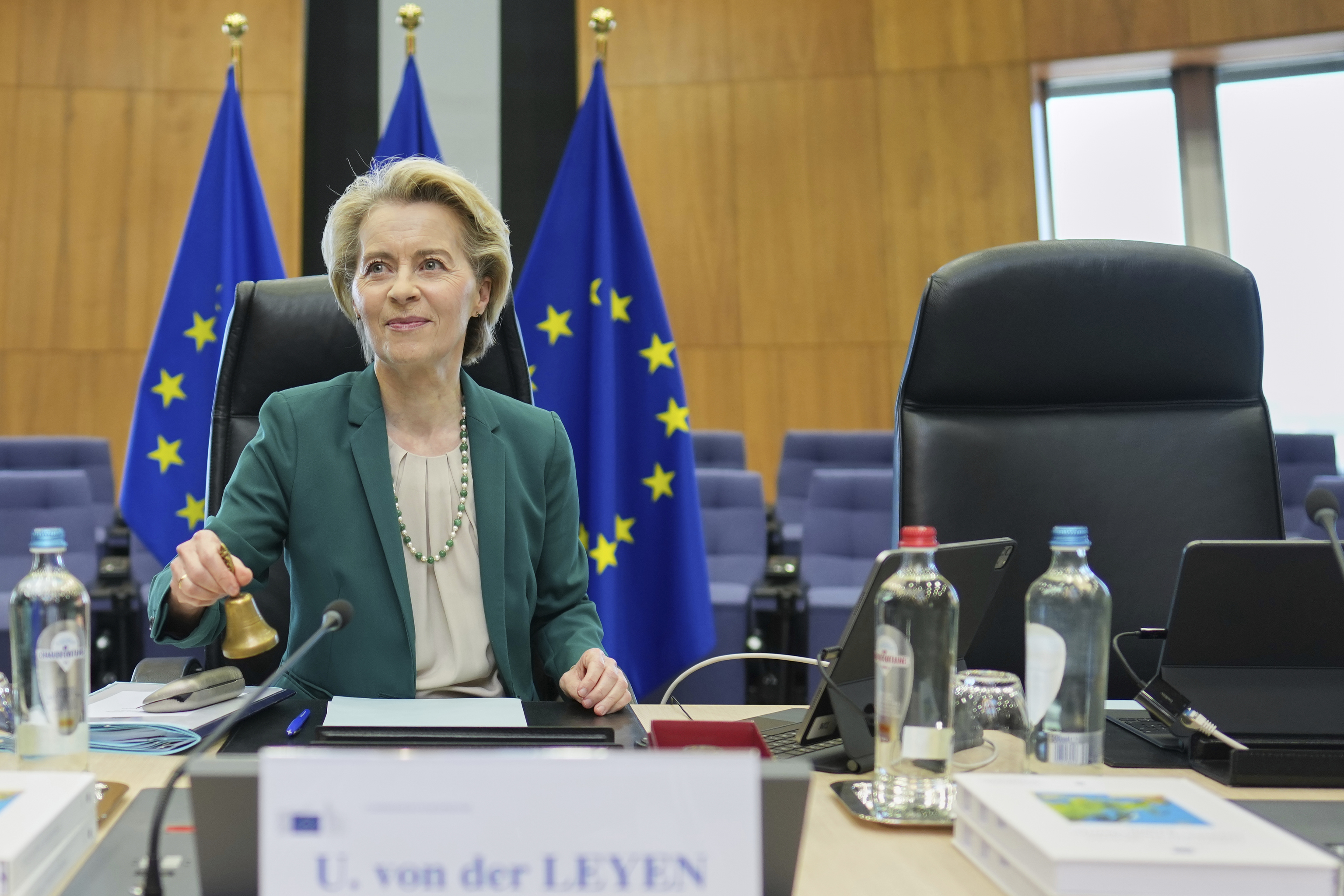 European Commission President Ursula von der Leyen.