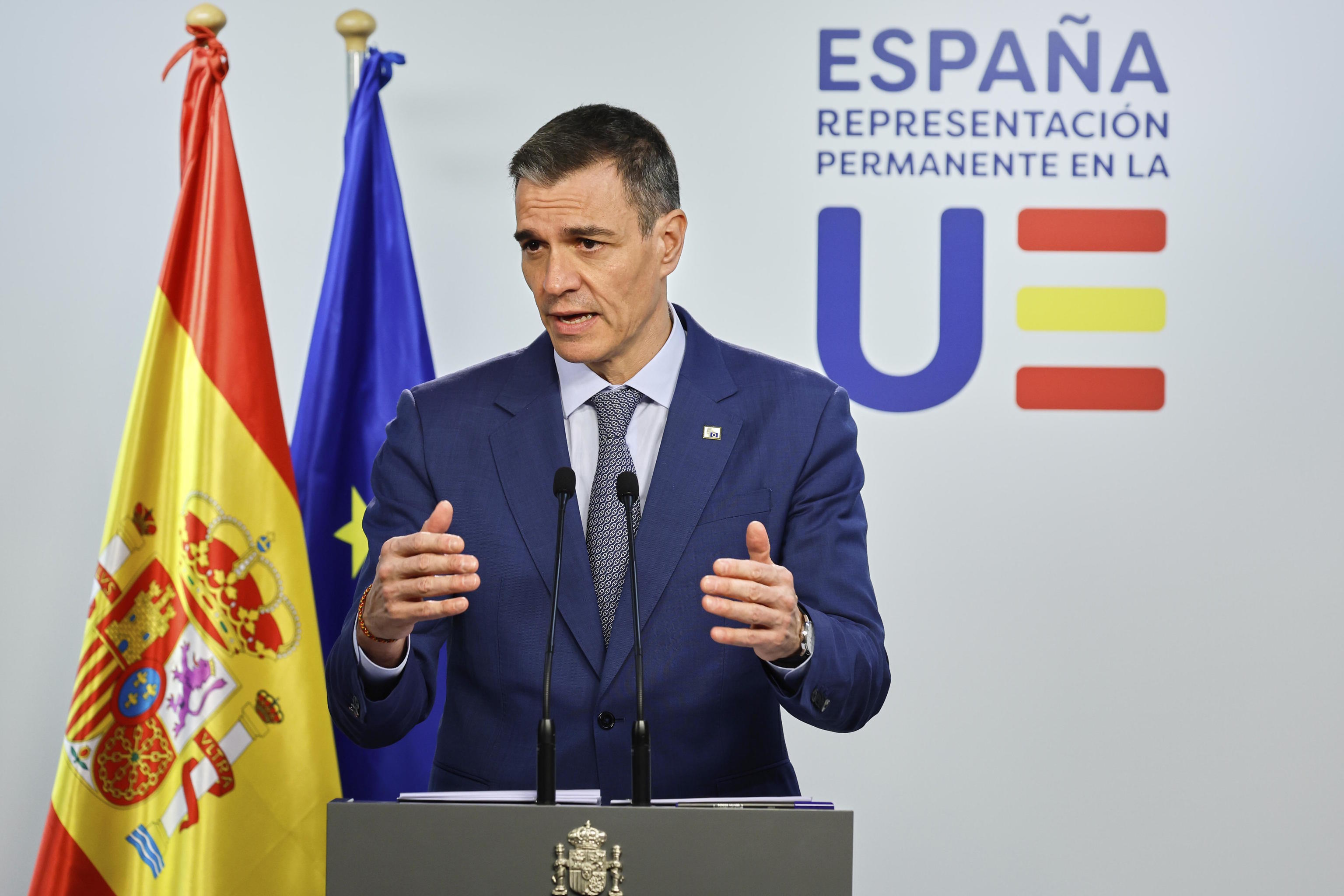 Spain's Prime Minister Pedro Sanchez.