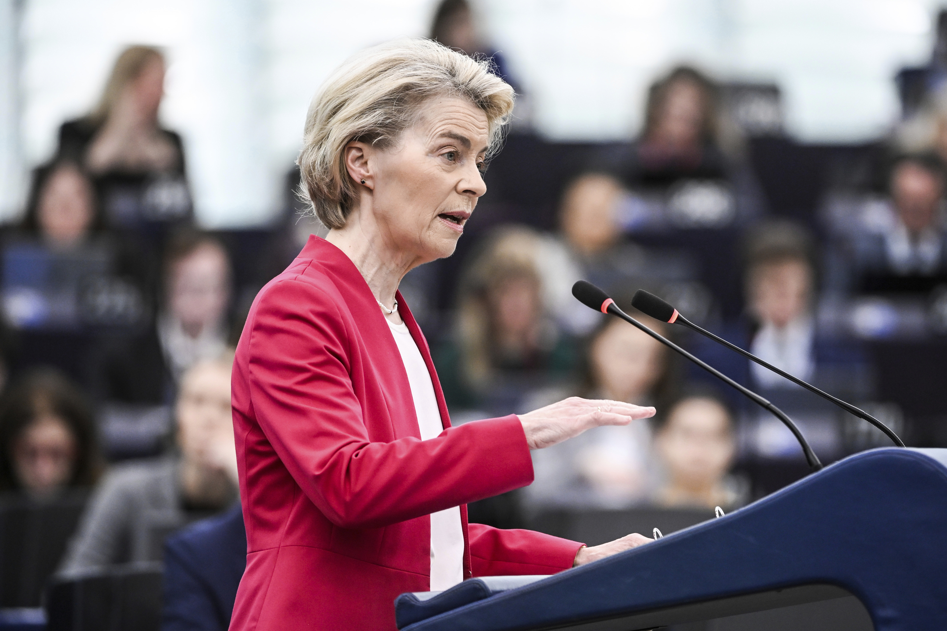 European Commission president Ursula von der Leyen.