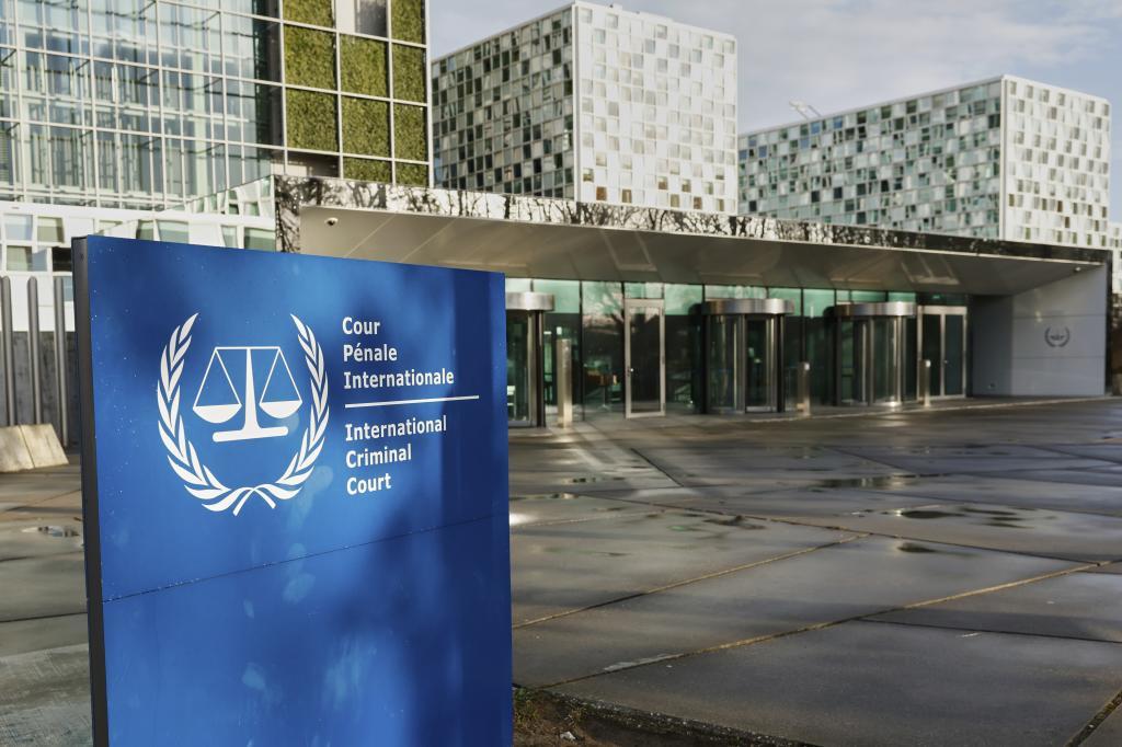 A general view of the exterior of the International Criminal Court in The Hague