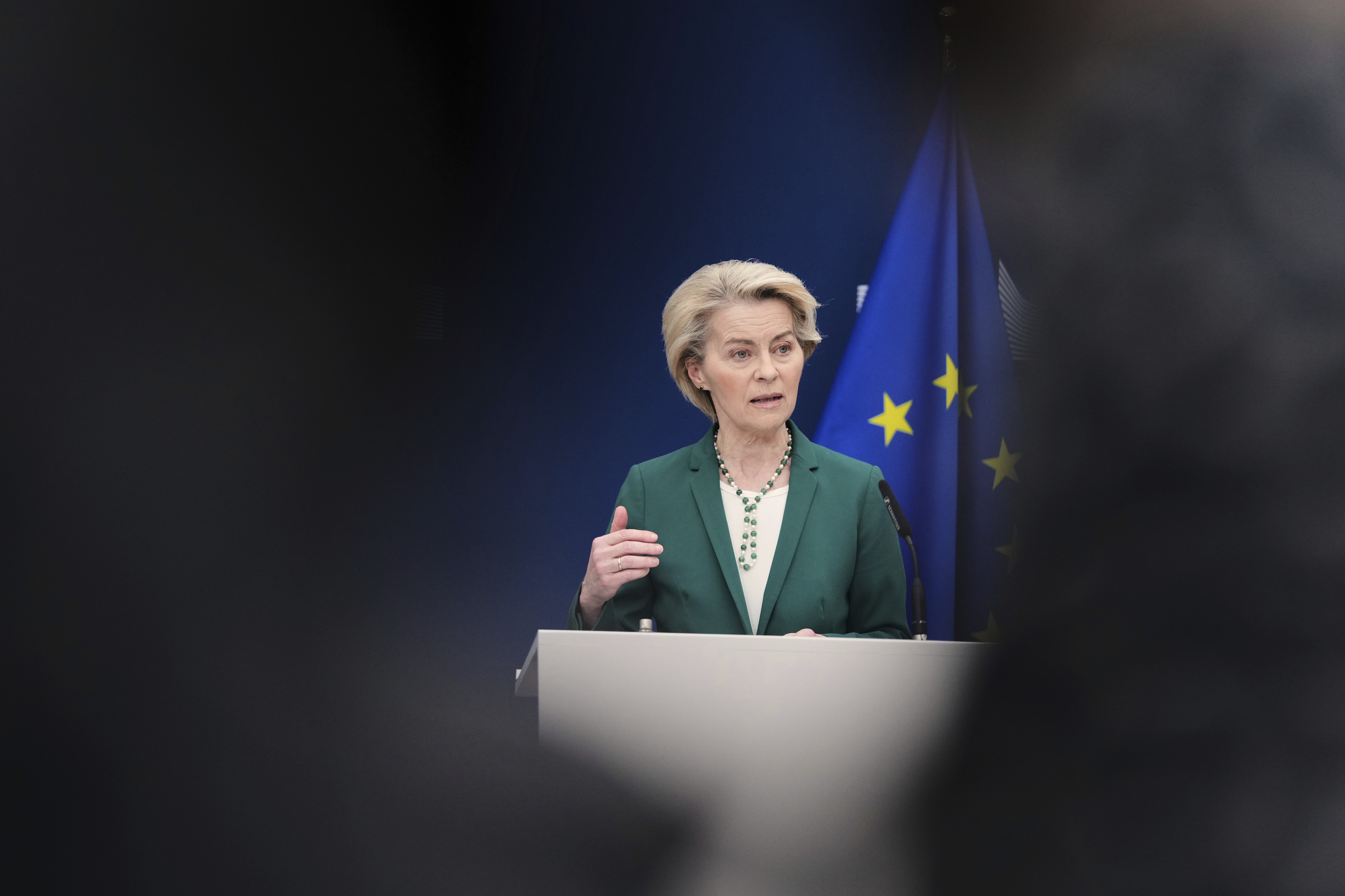European Commission President Ursula von der Leyen.