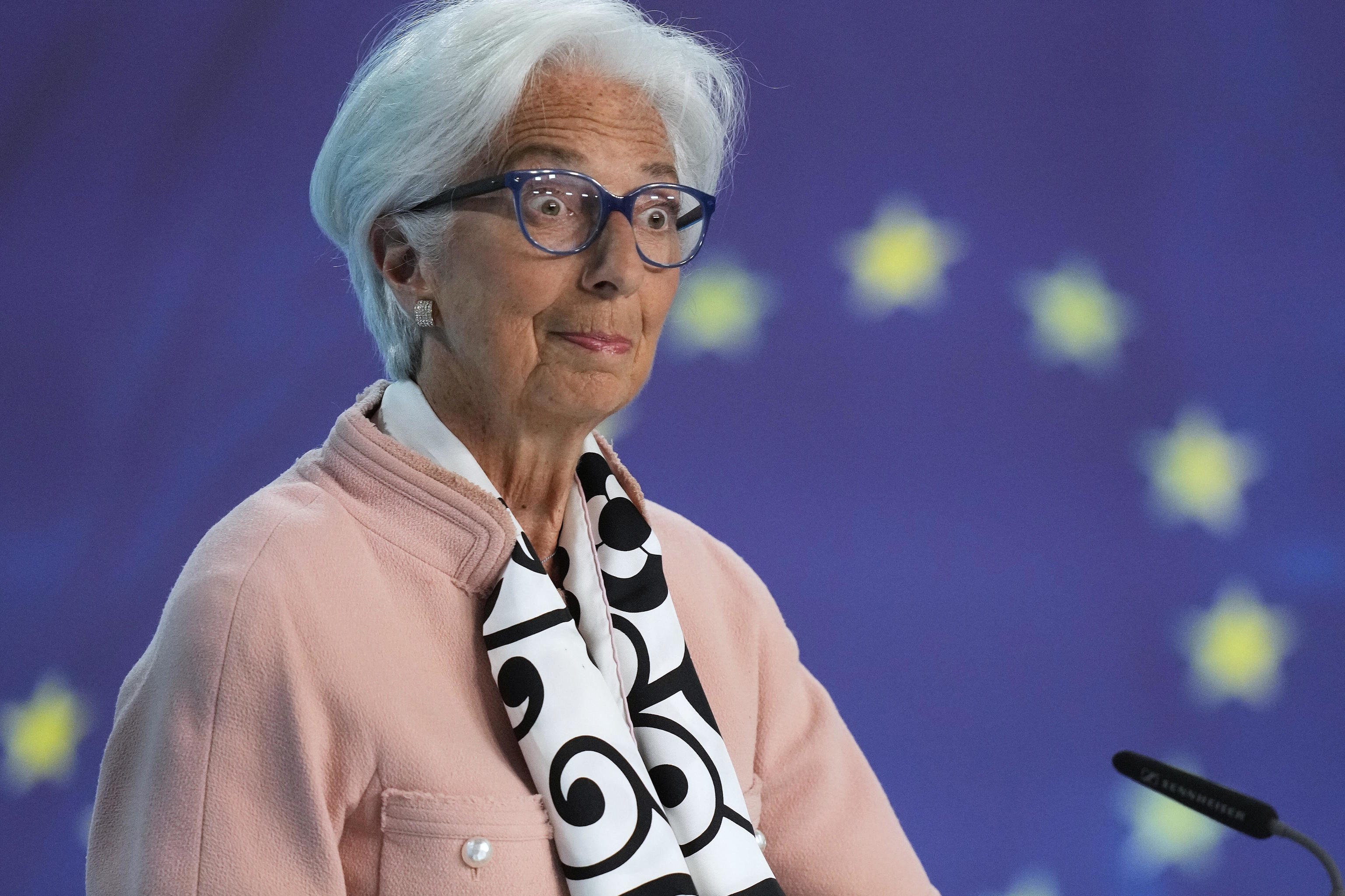President of European Central Bank, Christine Lagarde.