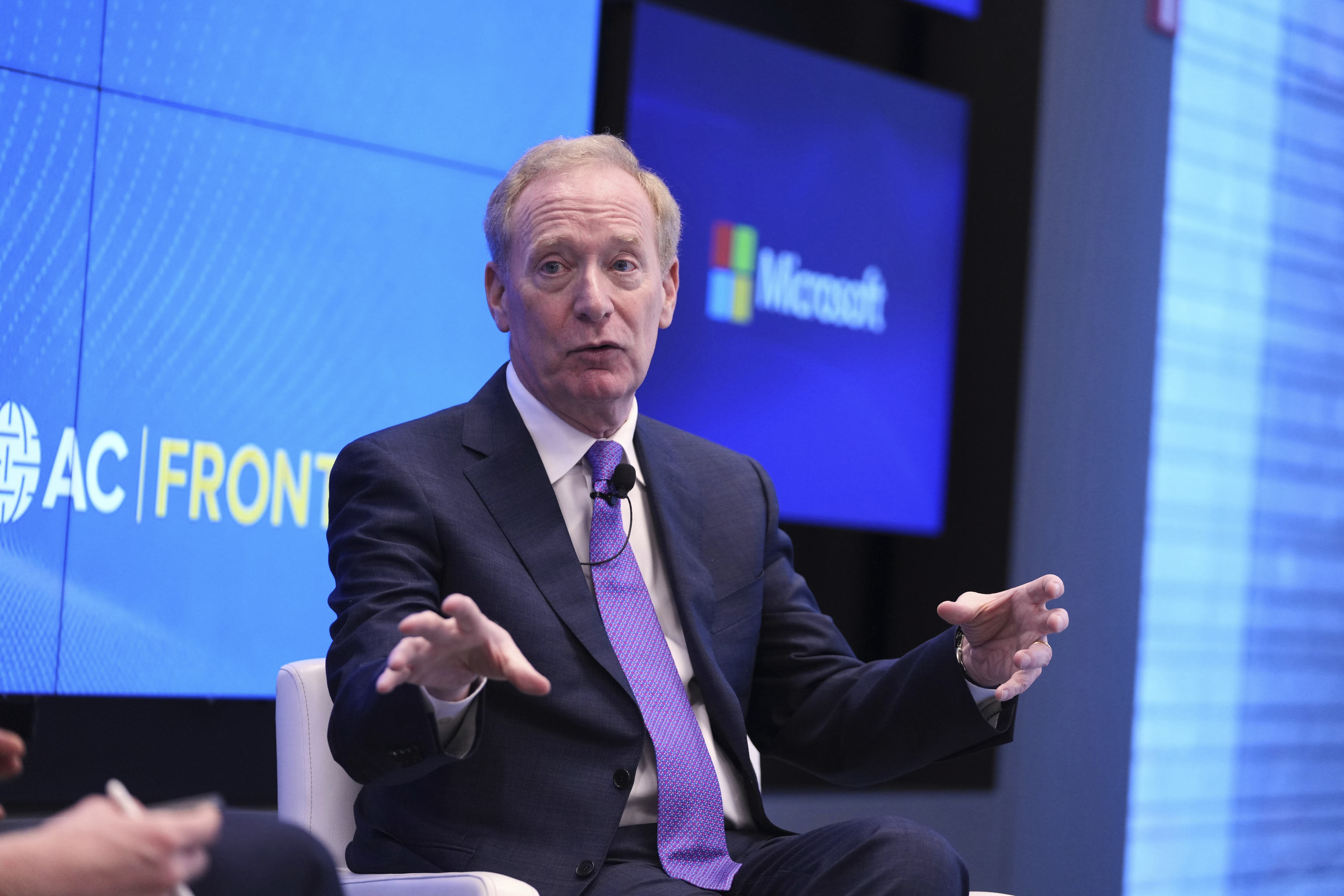 Microsoft's President Brad Smith.