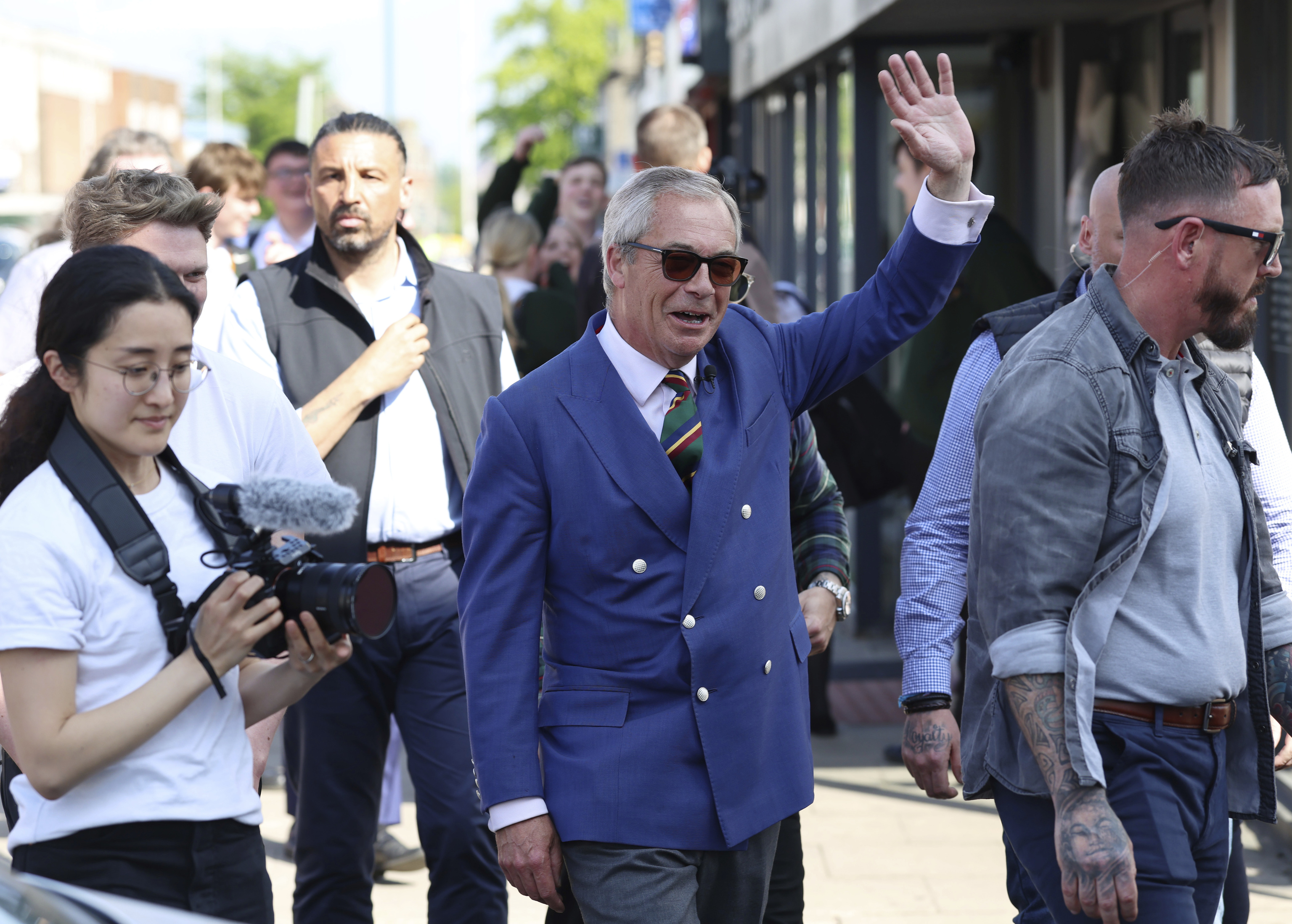Reform UK leader Nigel Farage.
