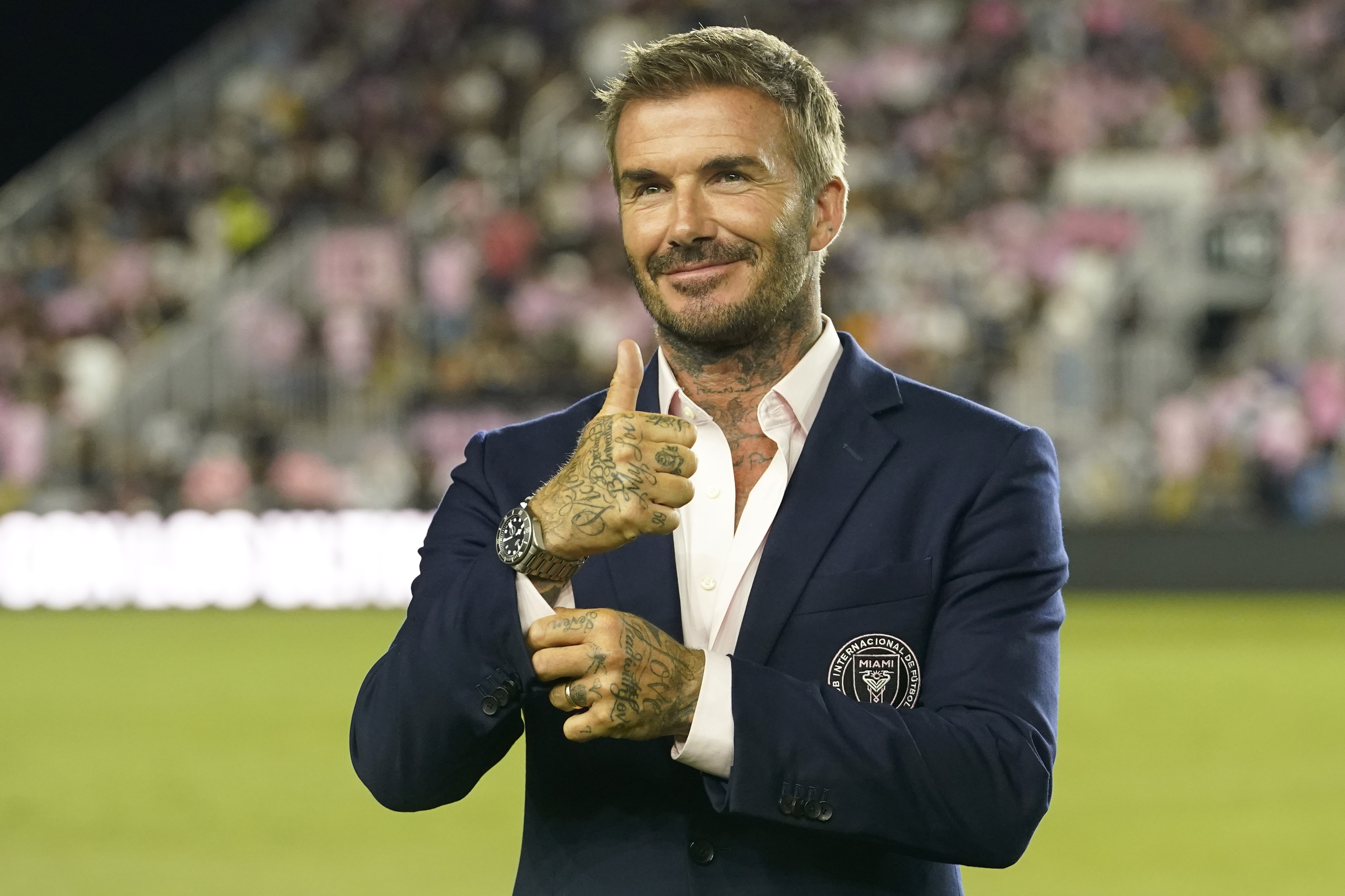 Inter Miami co-owner David Beckham.