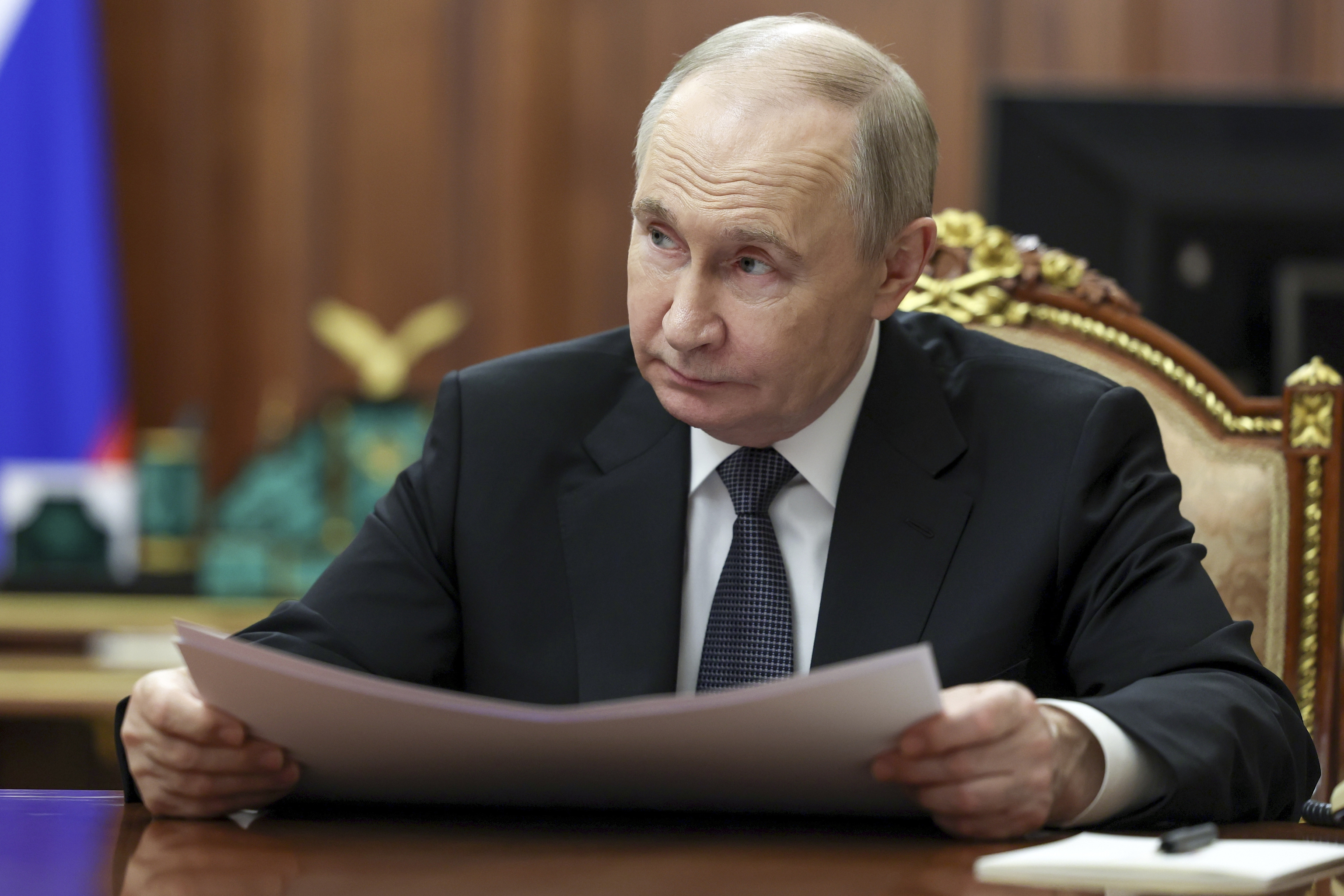 Russian President Vladimir Putin.