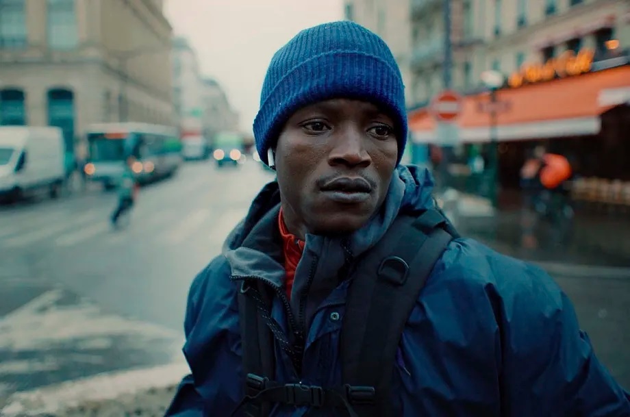 Abou Sangare in "The Story of Souleymane".
