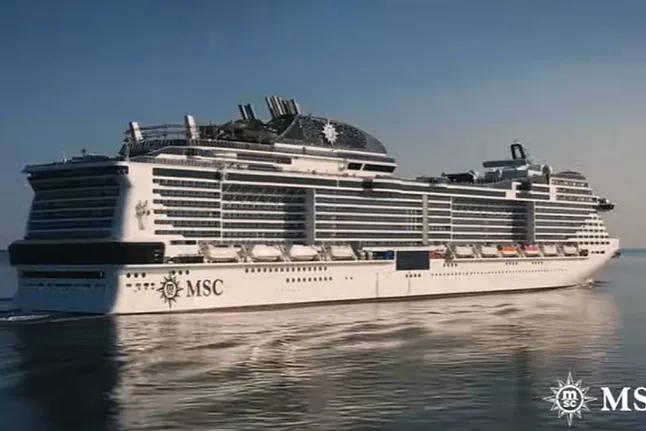 The MSC Virtuosa.