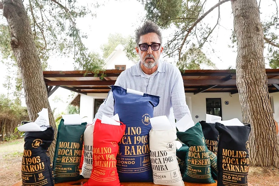 With the rice commercialized by his company, whose origins date back to 1903.