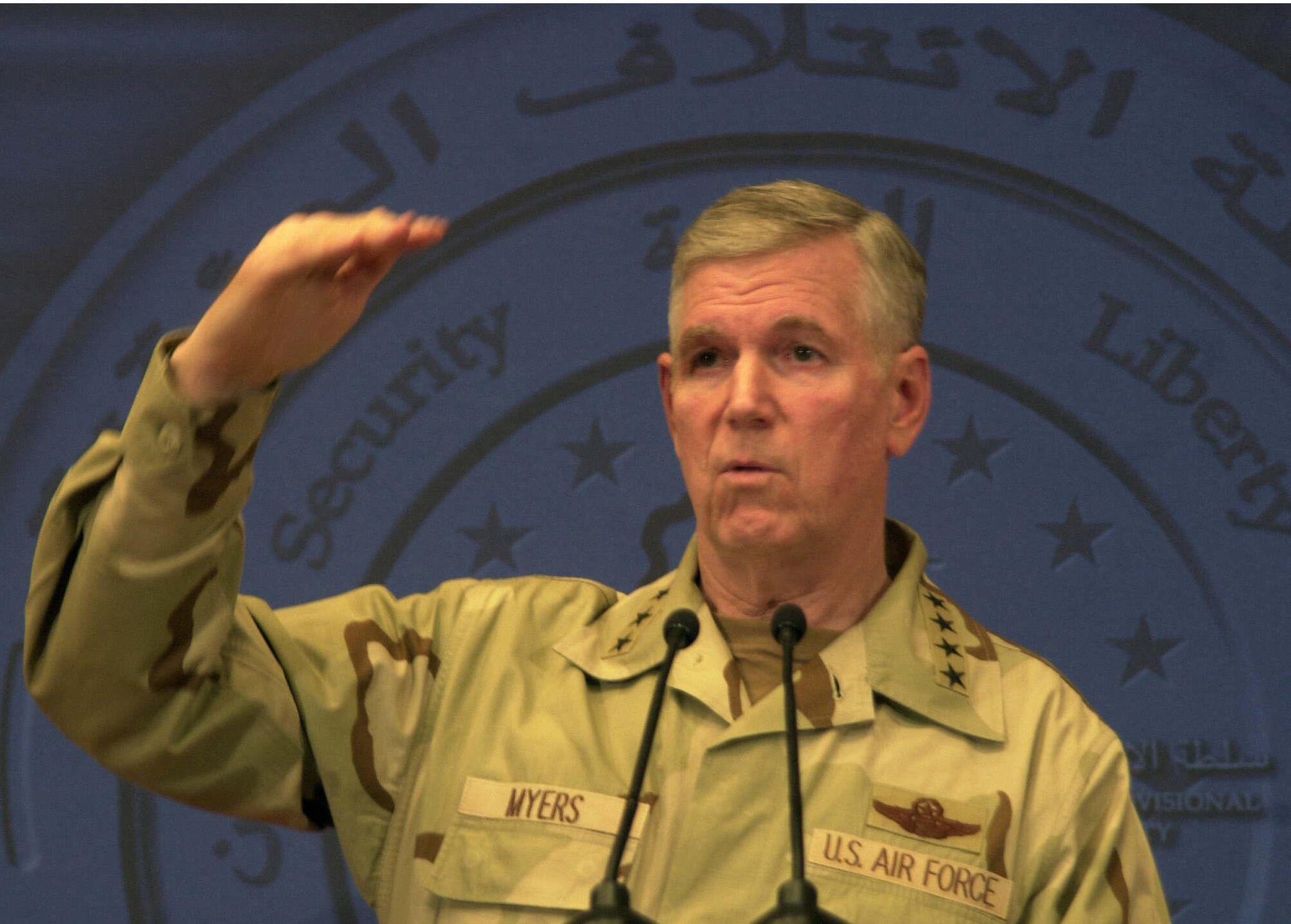 American General Richard Myers.