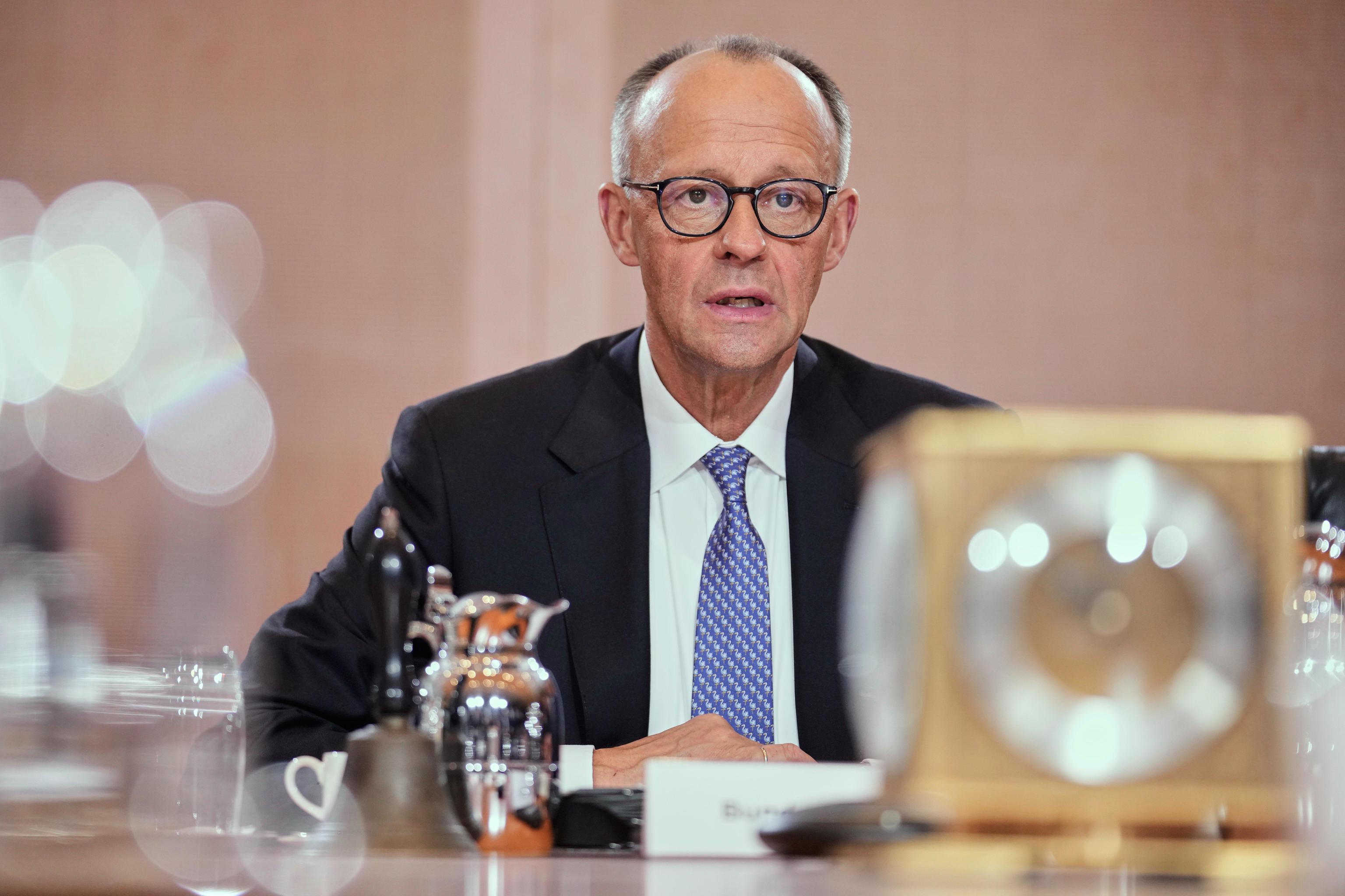 Newly-elected German Chancellor Friedrich Merz.