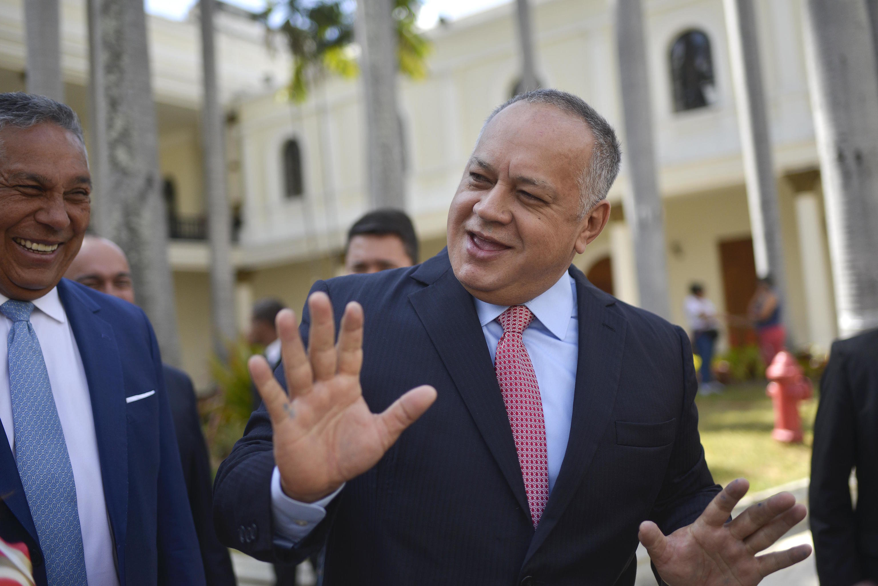 Venezuelan Interior Minister Diosdado Cabello.