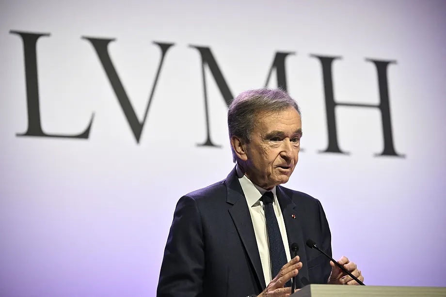 Bernard Arnault, president of LVMH and one of the richest men in the world.