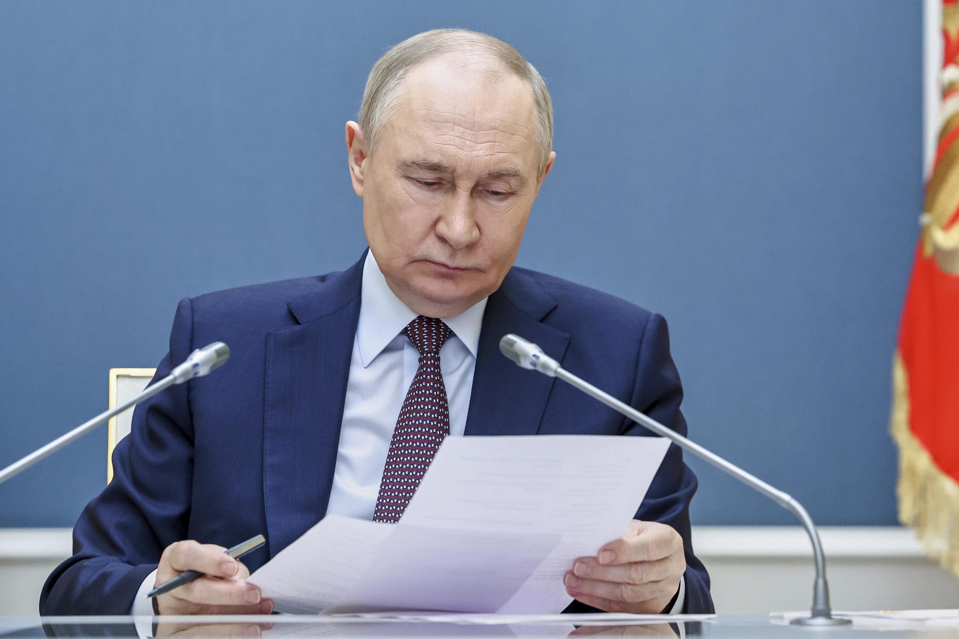 Russian President Vladimir Putin.