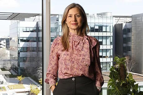 M Jess Lamas, at the headquarters of the Spanish Medicines Agency.
