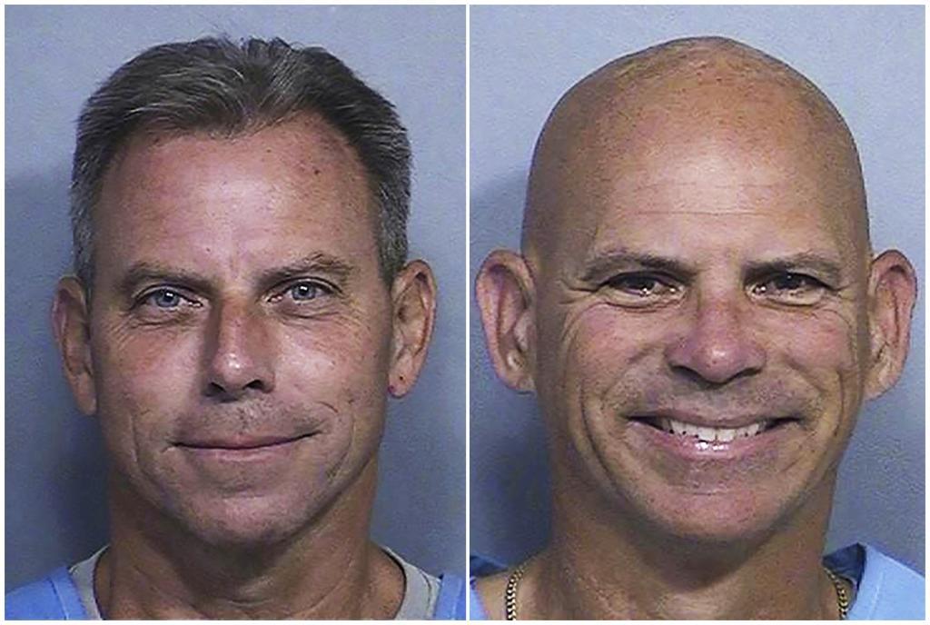 Erik Menendez, left, and his brother Lyle Menendez.