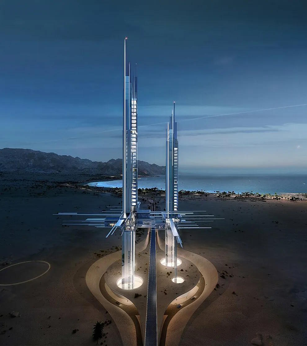 Epicon, a hotel complex by the Red Sea publicly promoted, a project by the 10Design studio.