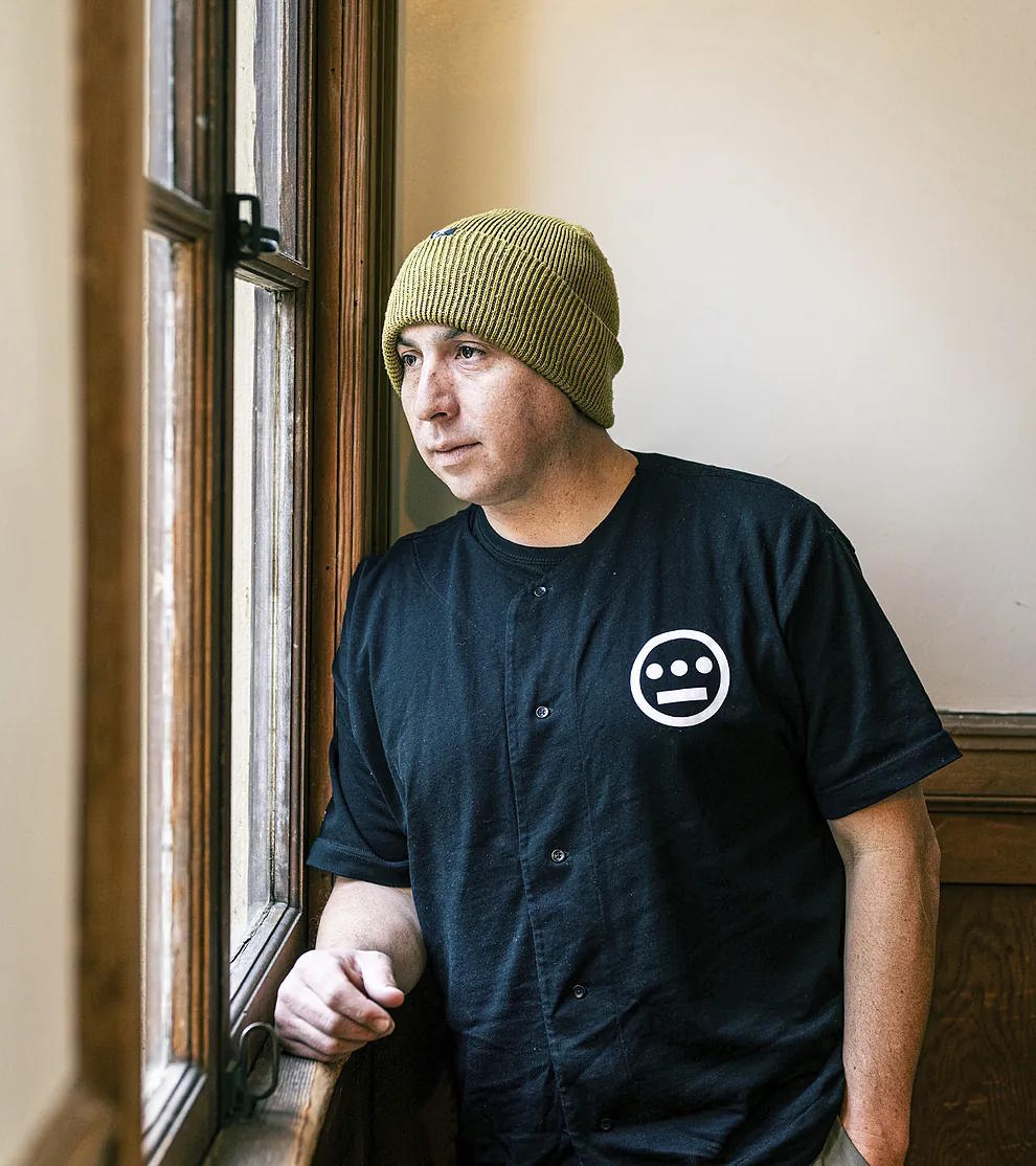 American writer of Native American descent Tommy Orange.