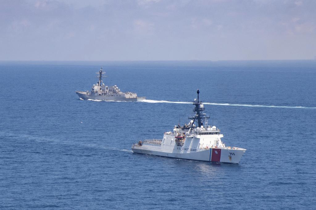 Legend-class U.S. Coast Guard National Security Cutter Munro (WMSL 755)