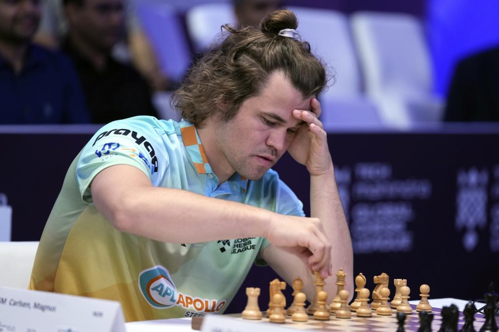 Norway's Magnus Carlsen.