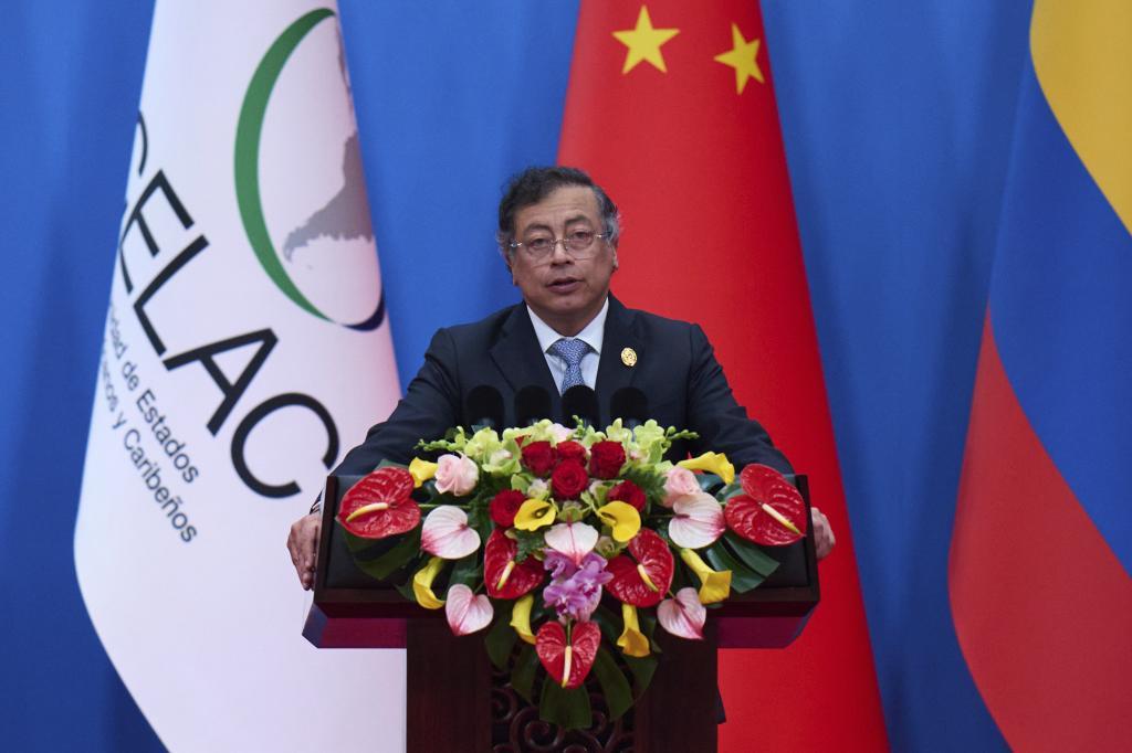 Colombian President Gustavo Petro.