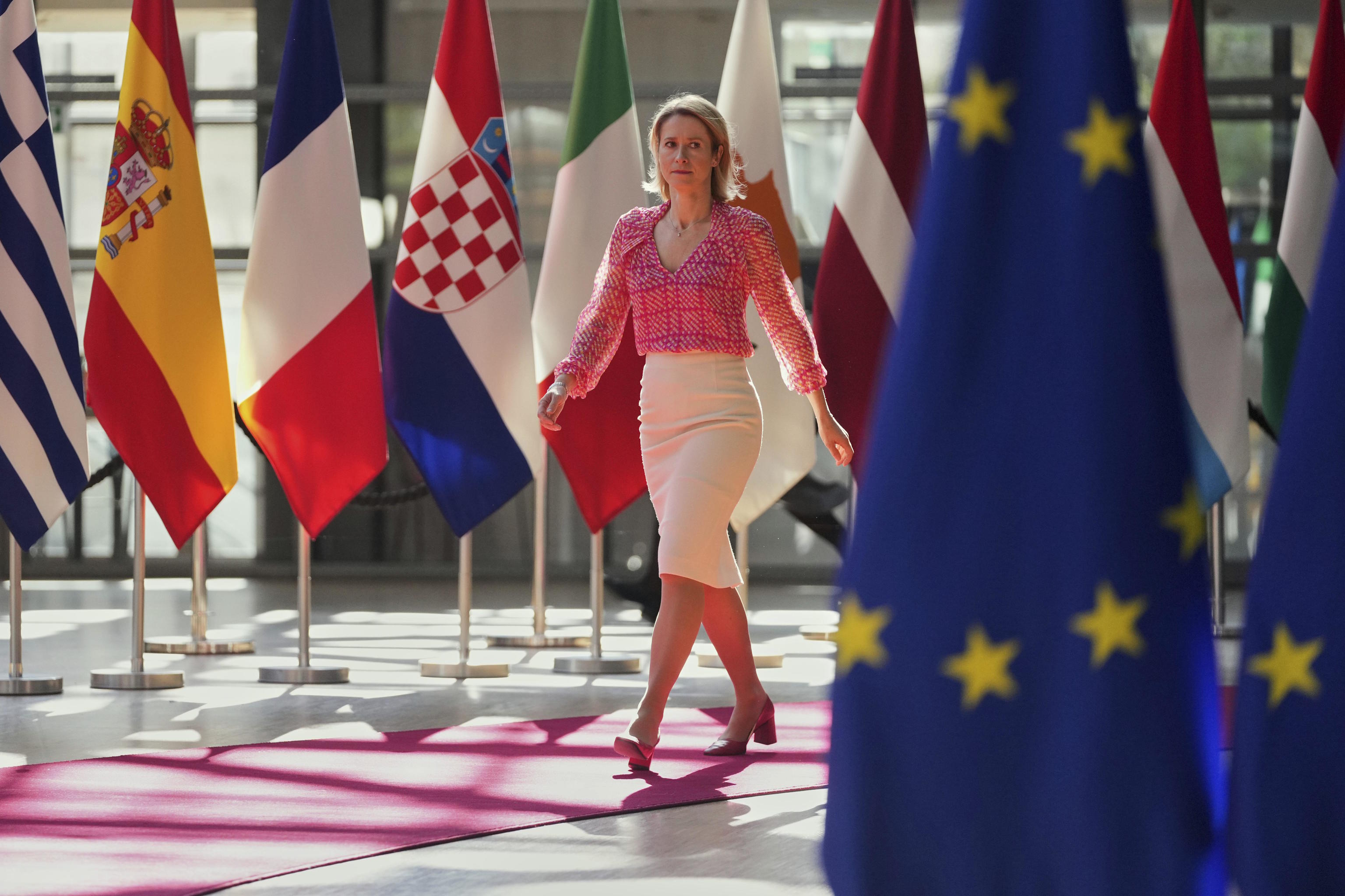 The High Representative of the Union for Foreign Affairs, Kaja Kallas.