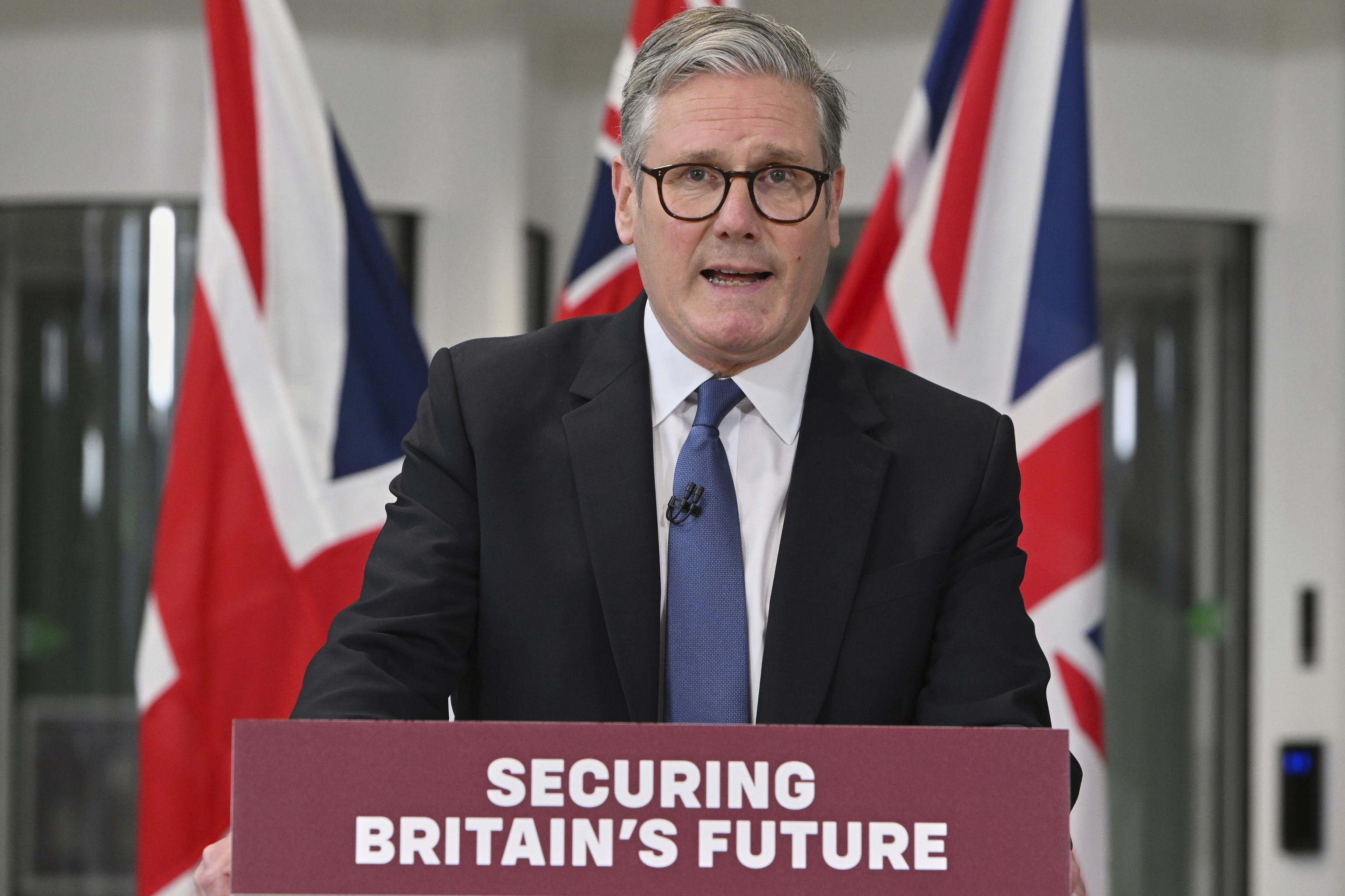 Britain's Prime Minister Keir Starmer.