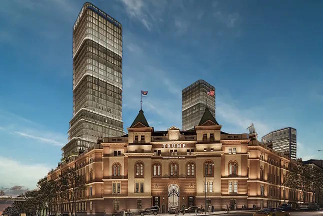 The Trump family project in Belgrade.