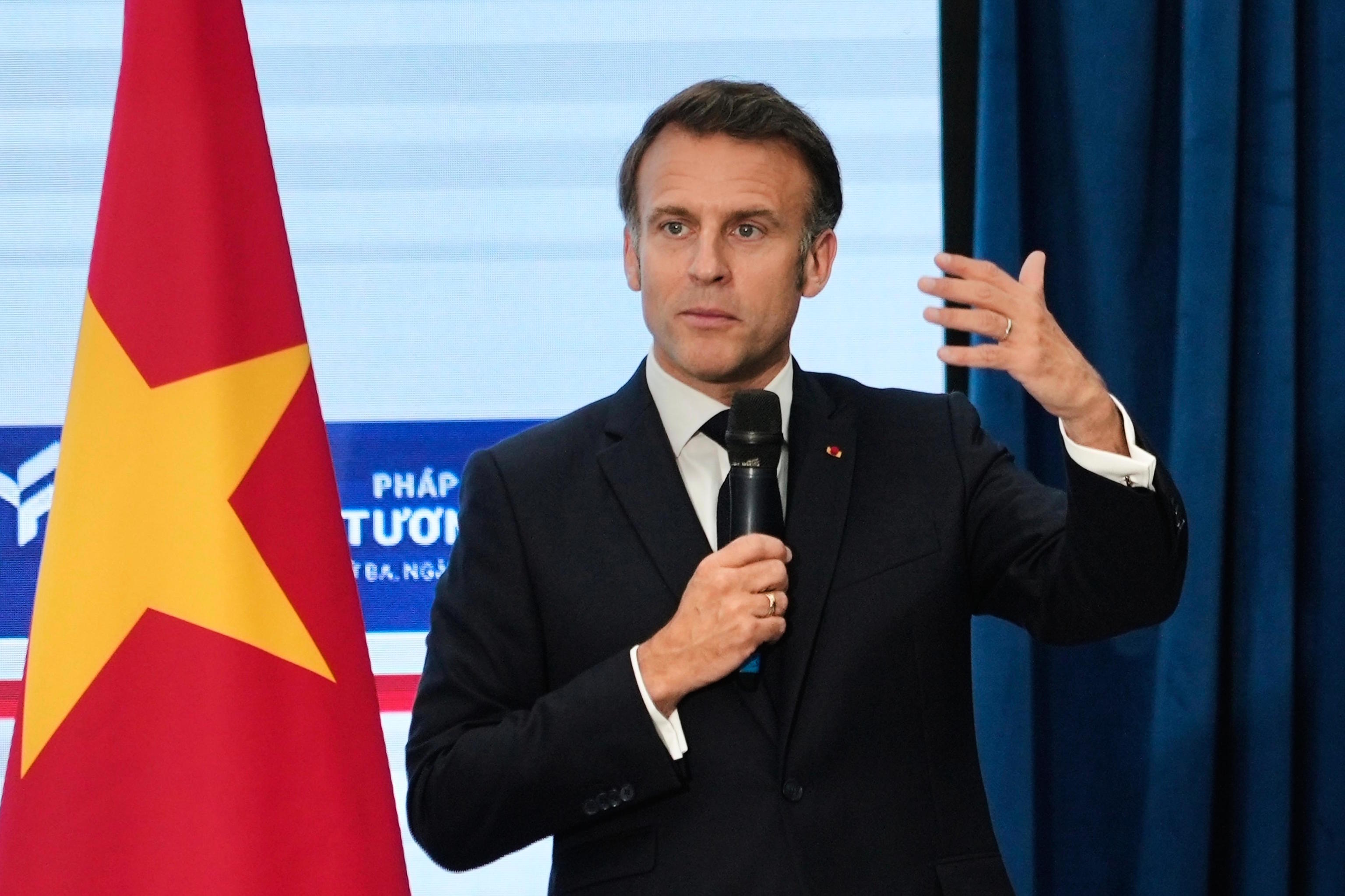 French President, Emmanuel Macron.