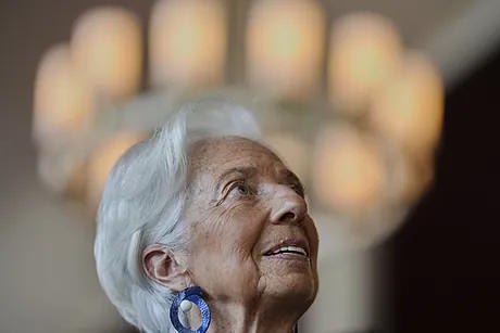 ECB President Christine Lagarde, arriving at a conference in Berlin last Monday.