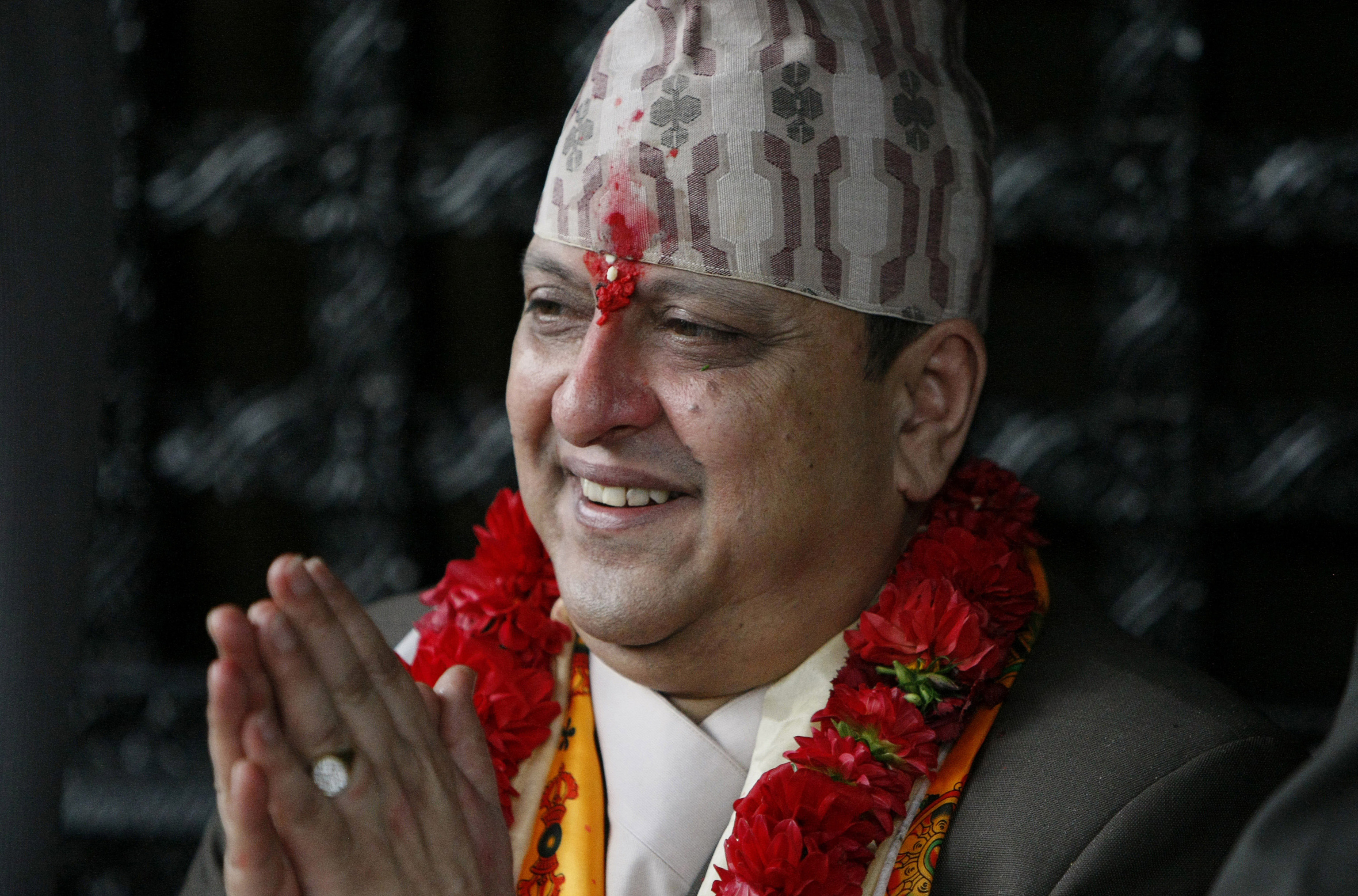Nepal's former King Gyanendra.