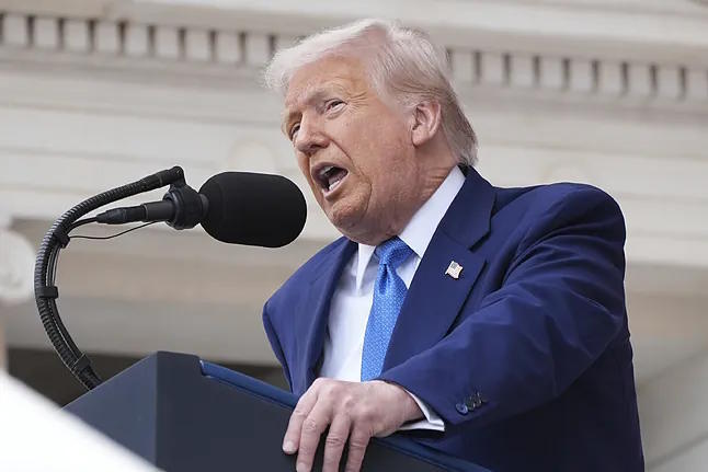Donald Trump, President of the United States.