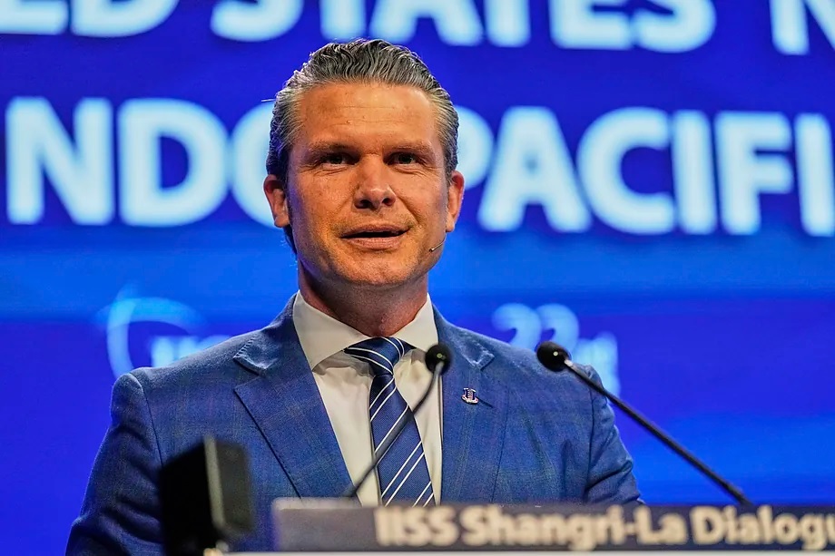 US Secretary of Defense, Pete Hegseth.