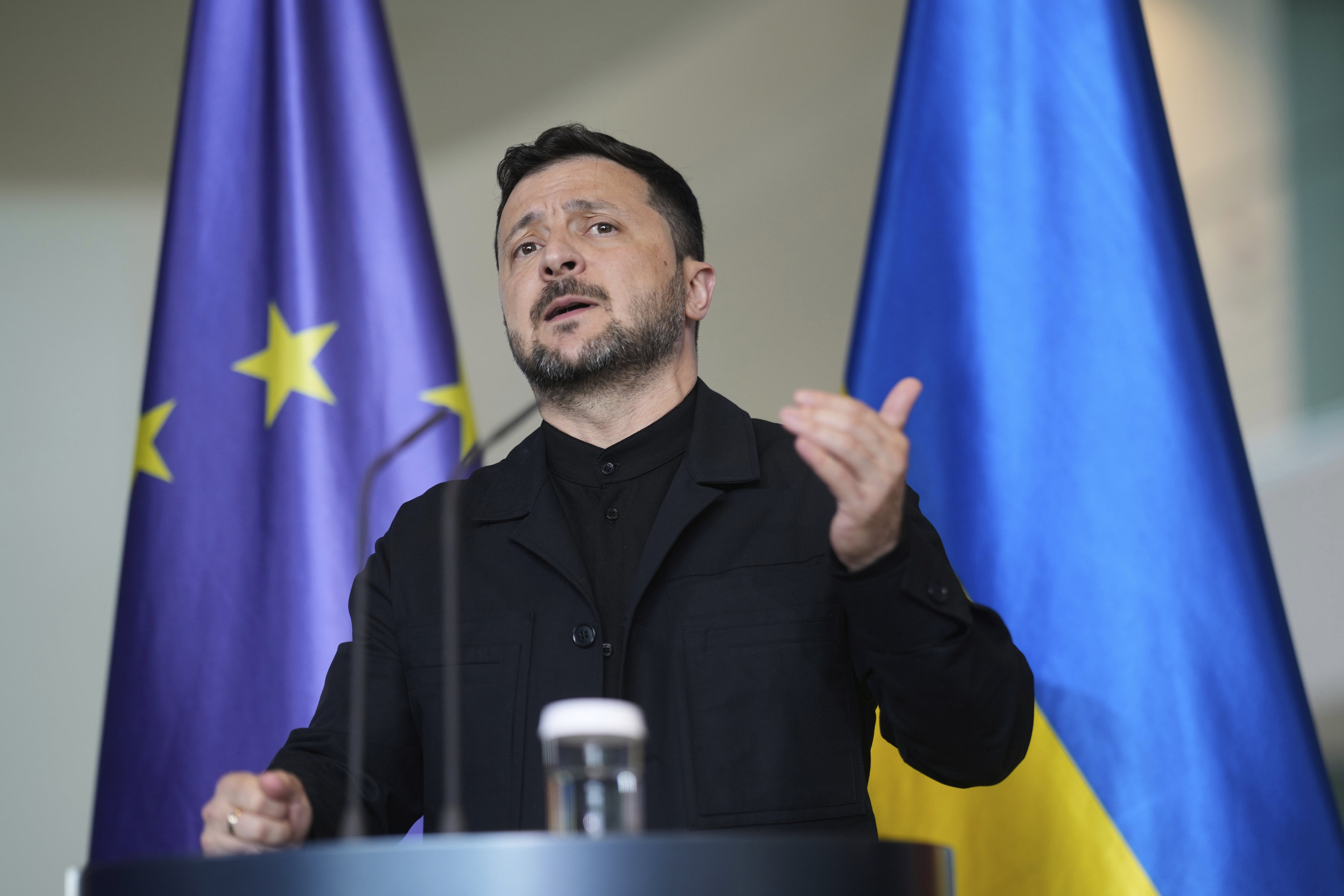Ukraine's President Volodymyr Zelenskyy.