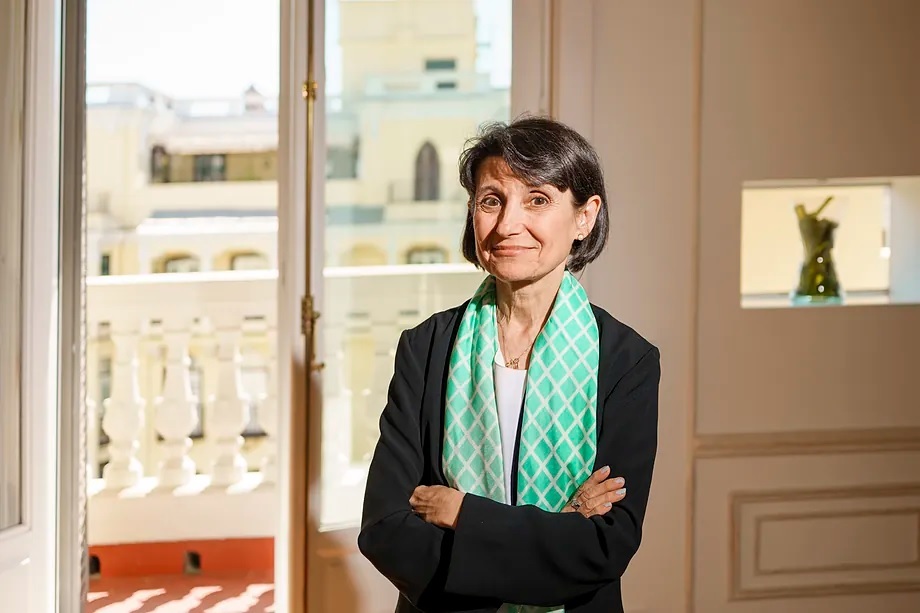 Researcher Ana Mara Cuervo, last week in Madrid.