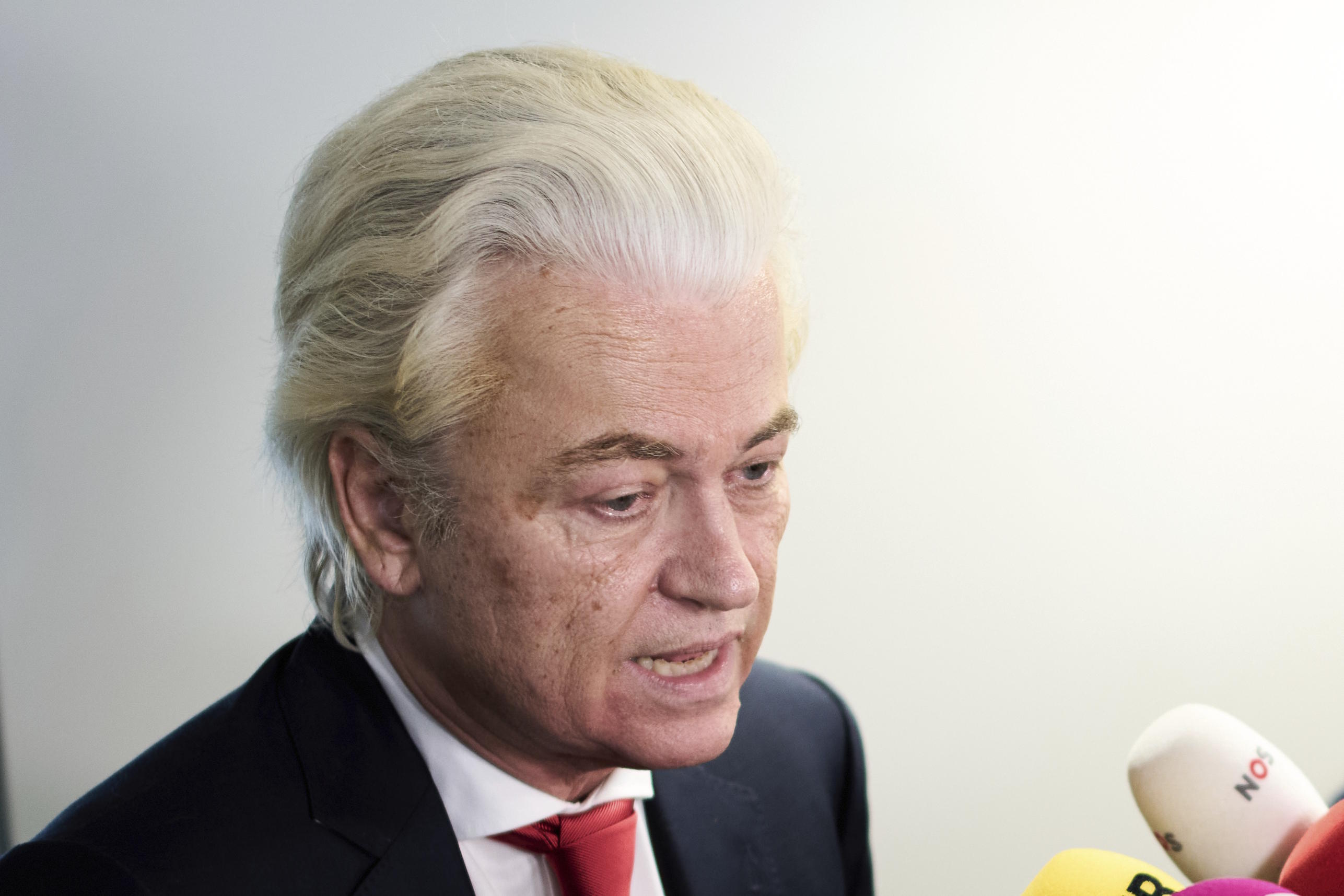 Far-right lawmaker Geert Wilders.